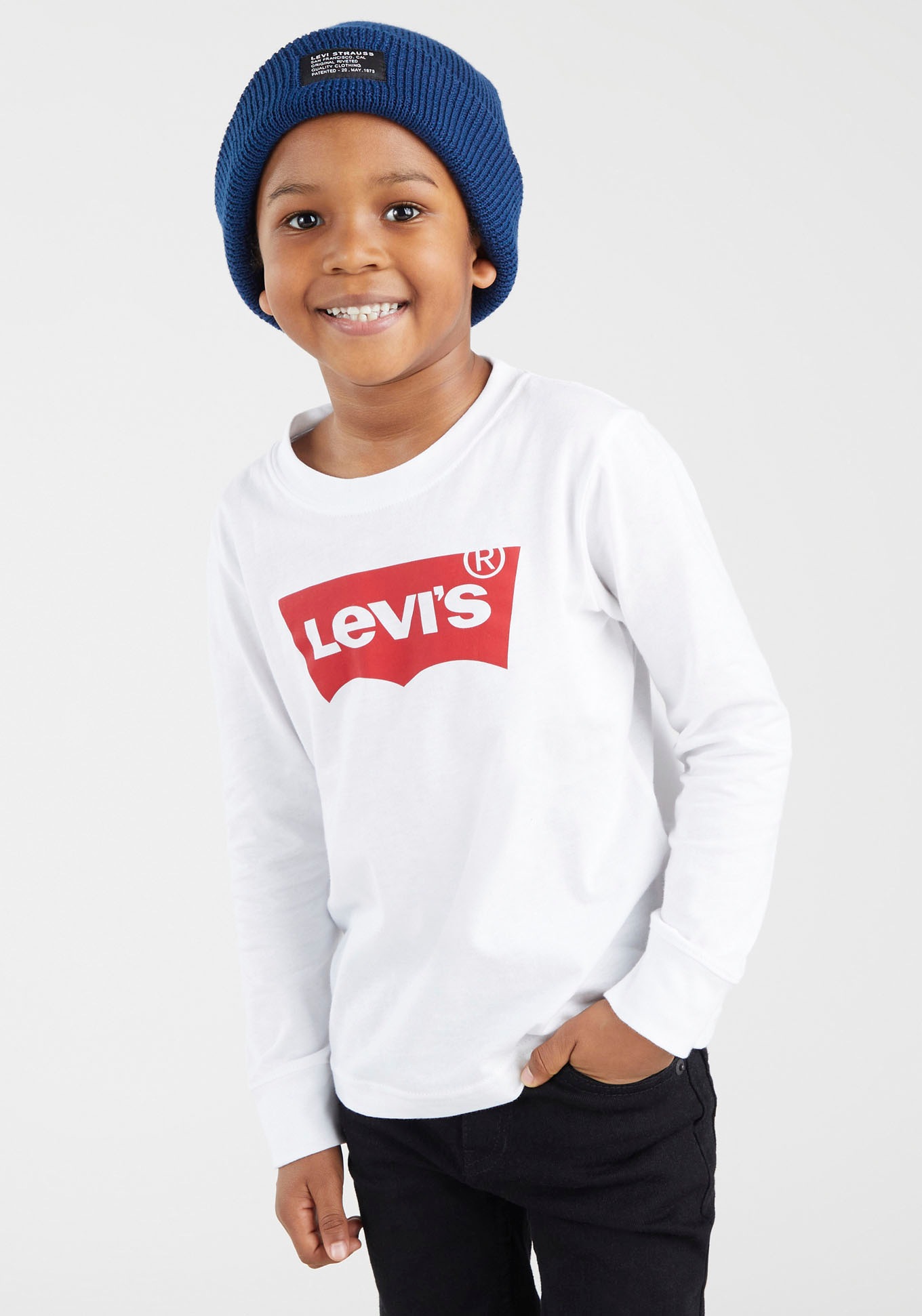 Levi's® Kids Langarmshirt »L/S BATWING TEE«, for BOYS