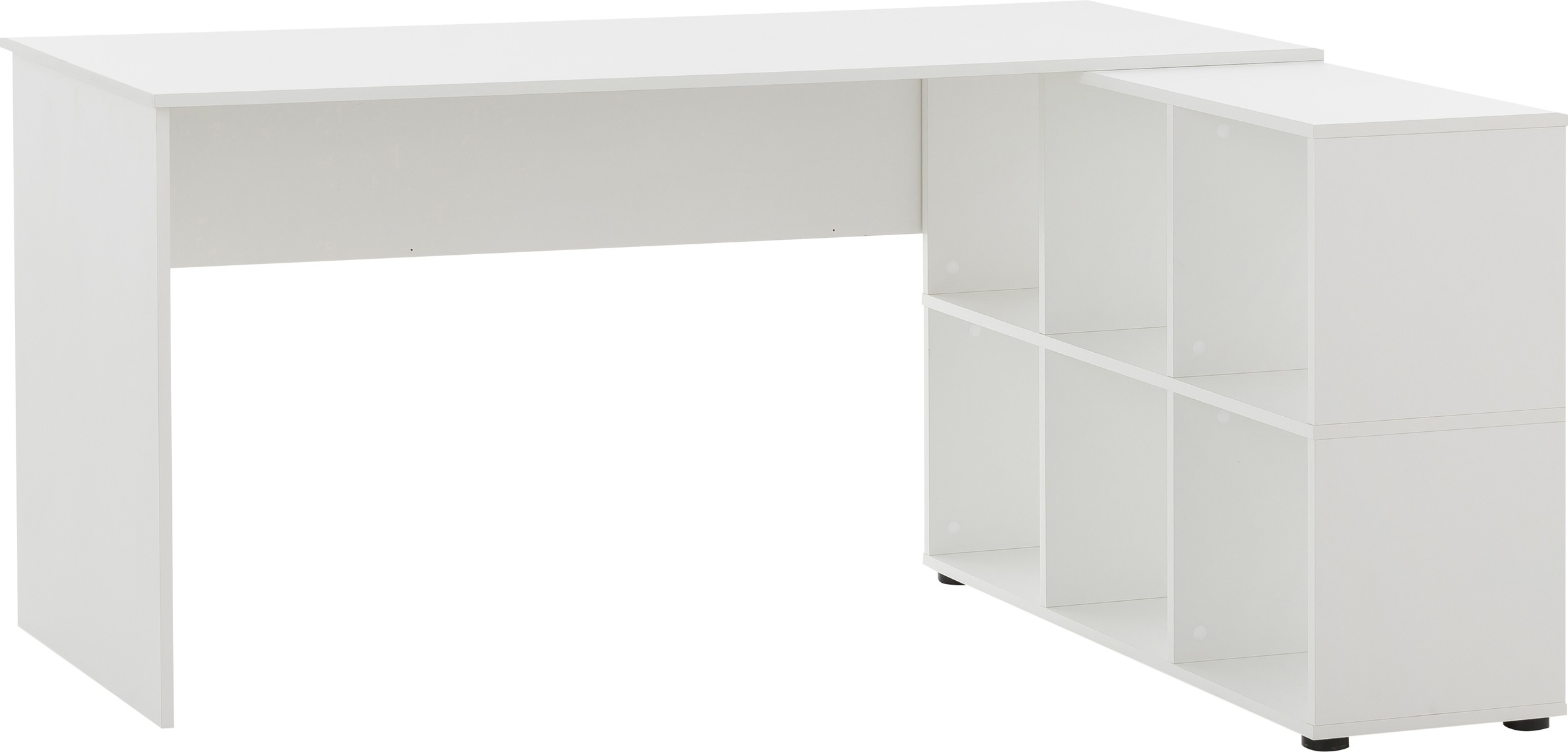 Schildmeyer Regal-Schreibtisch "Serie 400, Schreibtisch mit Regal, Made in Germany, B 150 cm" Solide Verarbeitung - Dieses Produkt ist in Deutschland gefertigt