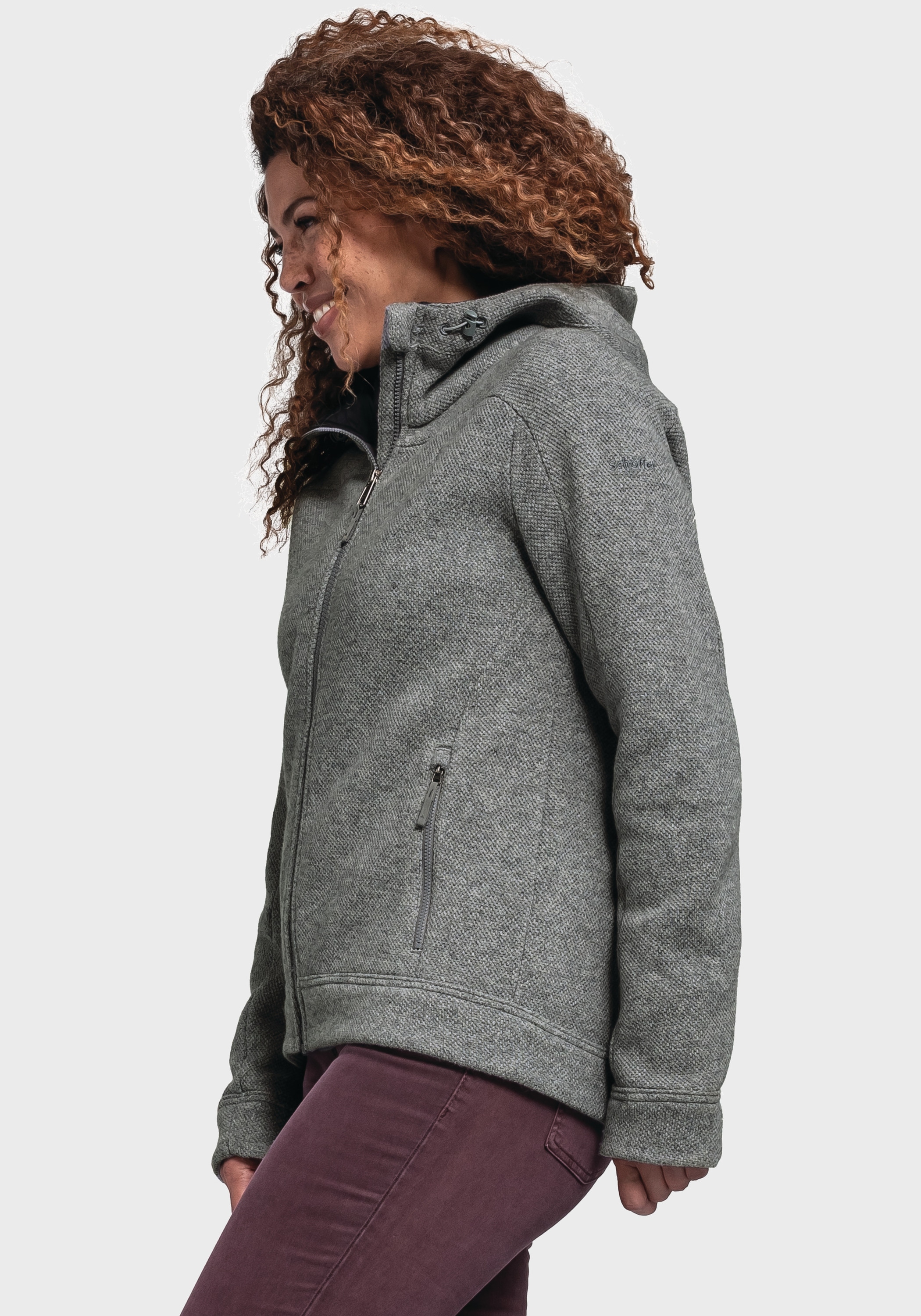 Schöffel Fleecejacke »Fleece Hoody Lakefield L«, mit Kapuze