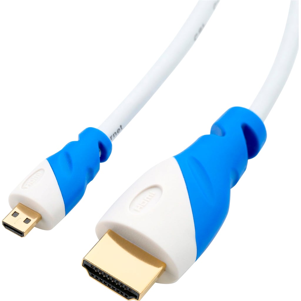 CSL Audio- & Video-Kabel »HDMI Kabel, 3-fach geschirmt, verschiedene Längen«, HDMI, 300 cm