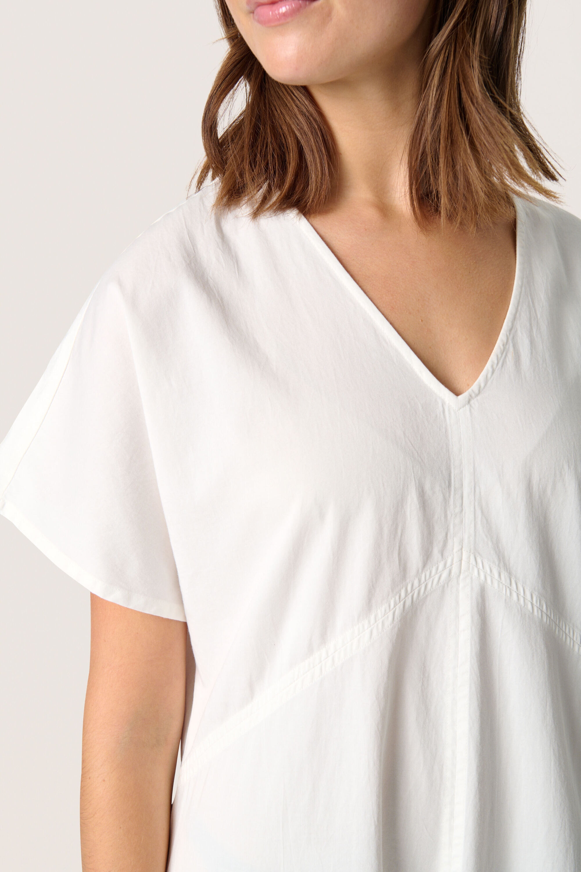 SOAKED IN LUXURY Midikleid »Damen Kleid SLBamone«