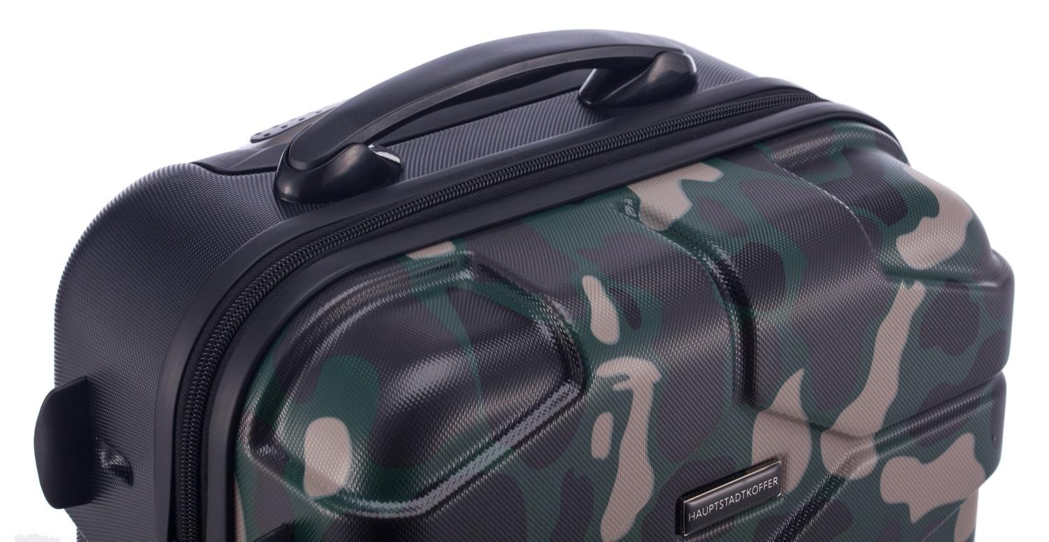 Hauptstadtkoffer Hartschalen-Trolley »X-Kölln, 58 cm, Camouflage«, 4 Rollen, Hartschalen-Koffer Handgepäck-Koffer Reisegepäck TSA Schloss