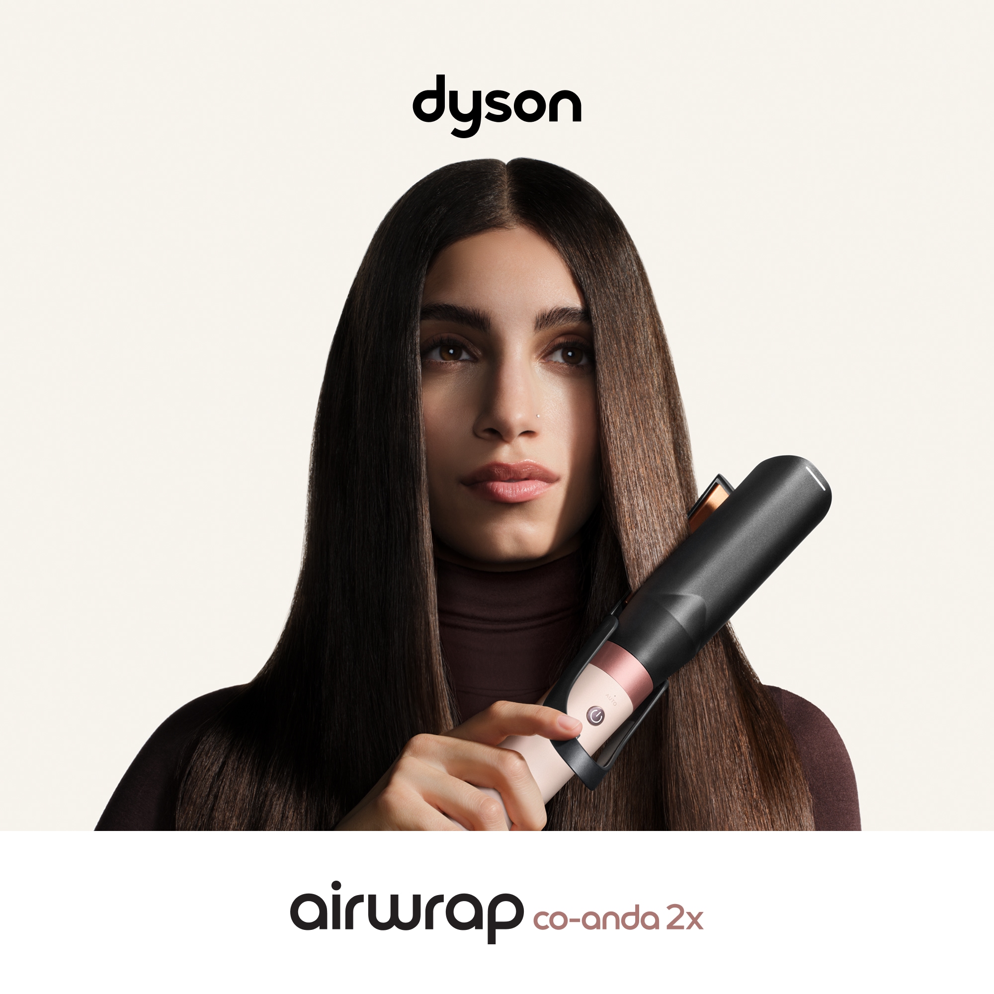 DYSON Multihaarstyler »Dyson Airwrap Co-anda2xTM   Straight + Wavy Ceramic Pink/Roségold« 6 Aufsätze 6 Aufsätze für Locken, Glätten, Volumen und Trocknen