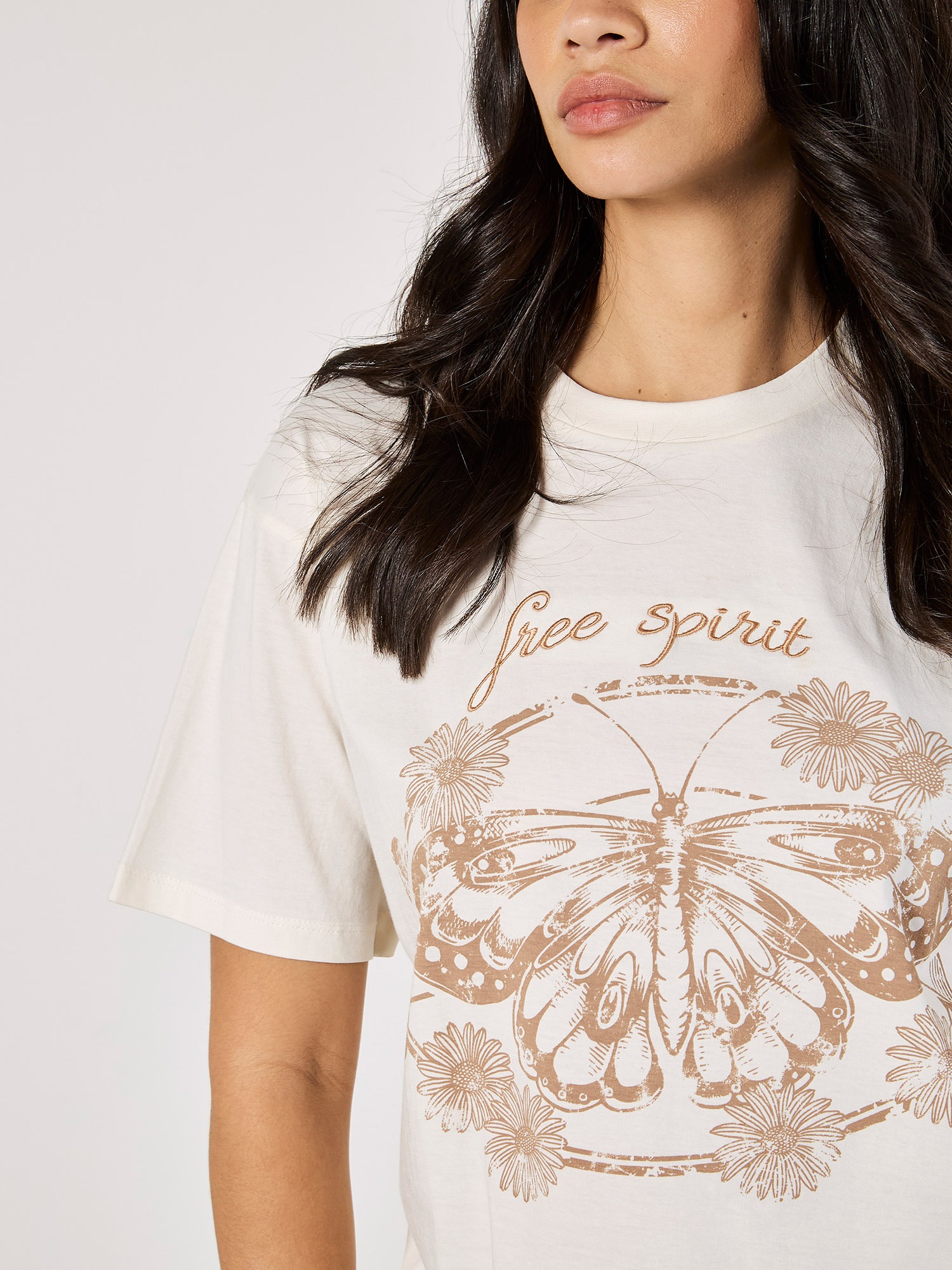 Apricot Blusenshirt »Kurzshirt«