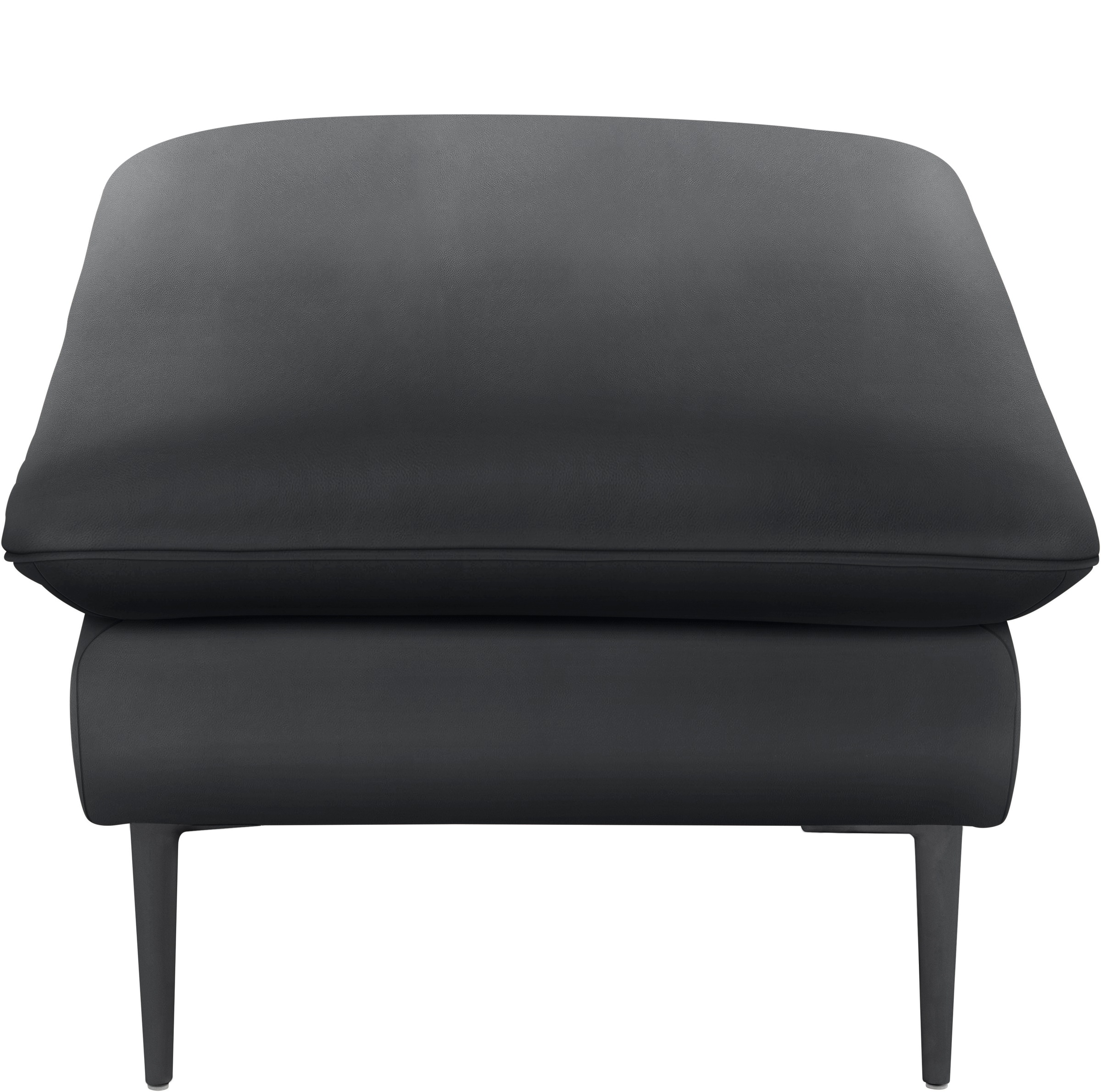 W.SCHILLIG Hocker »enjoy&MORE«, Füße schwarz pulverbeschichtet, Breite 106 cm