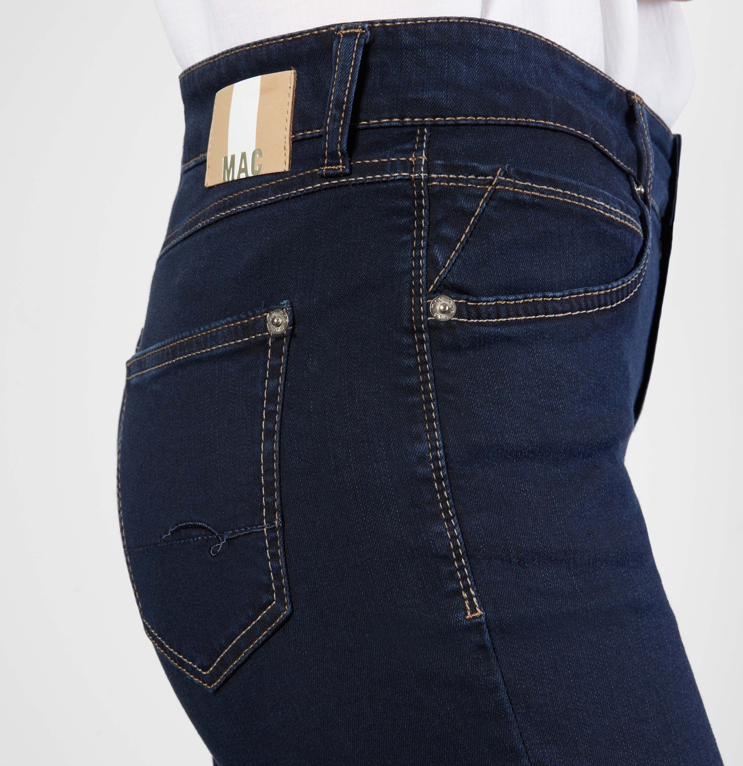 MAC Stretch-Jeans »Melanie«, Gerade geschnitten