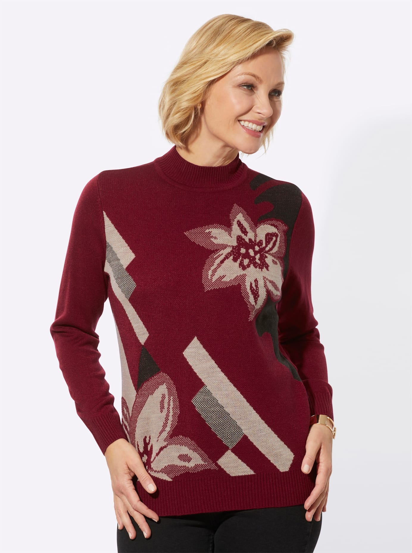 Classic Basics Stehkragenpullover »Pullover«