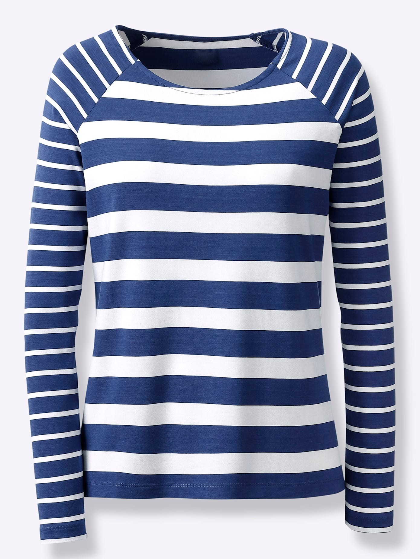 heine Rundhalsshirt »Streifenshirt« 1 Stk. tlg.