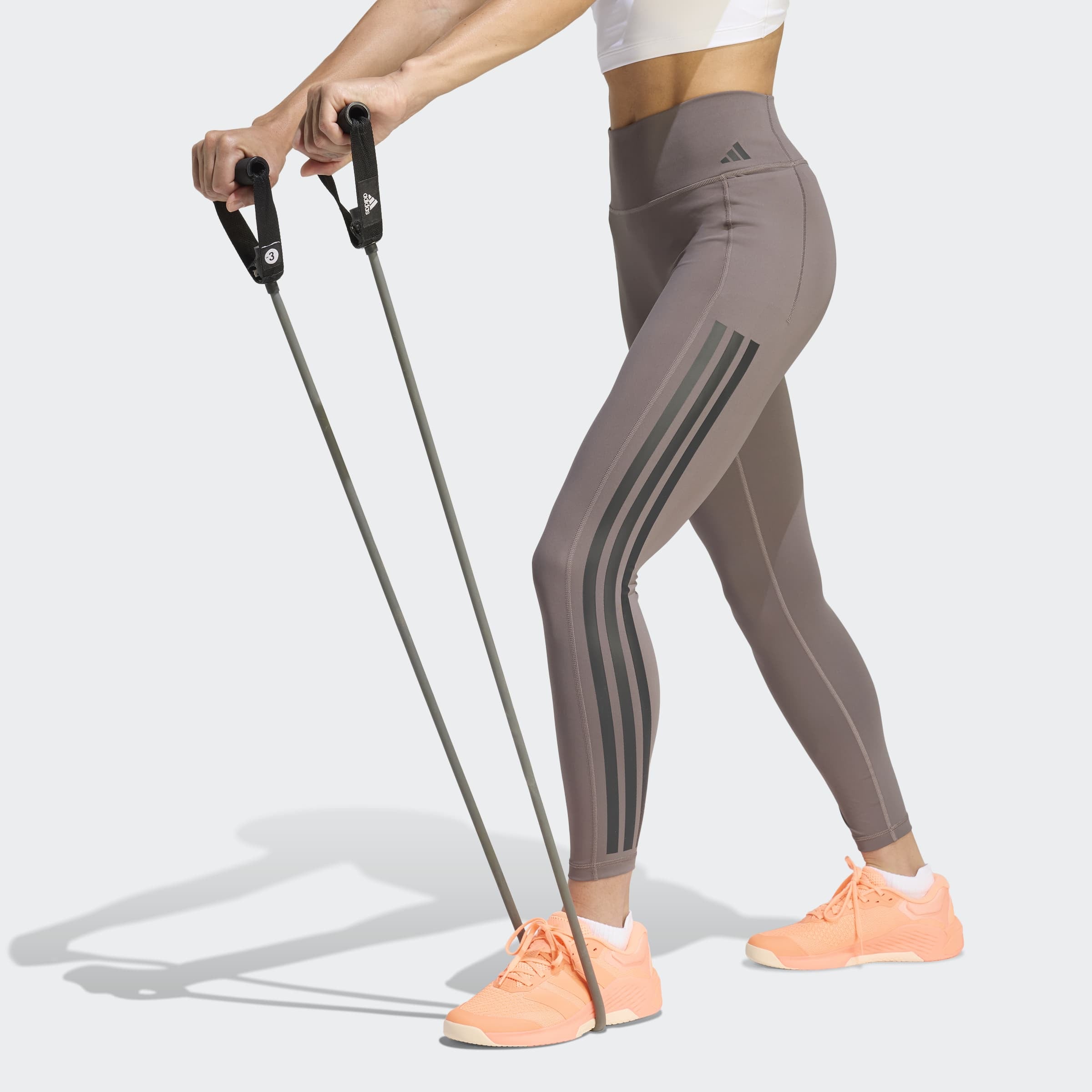 adidas Performance Trainingstights »OPTIME WORKOUT 3-STREIFEN 7/8 LEGGINGS«