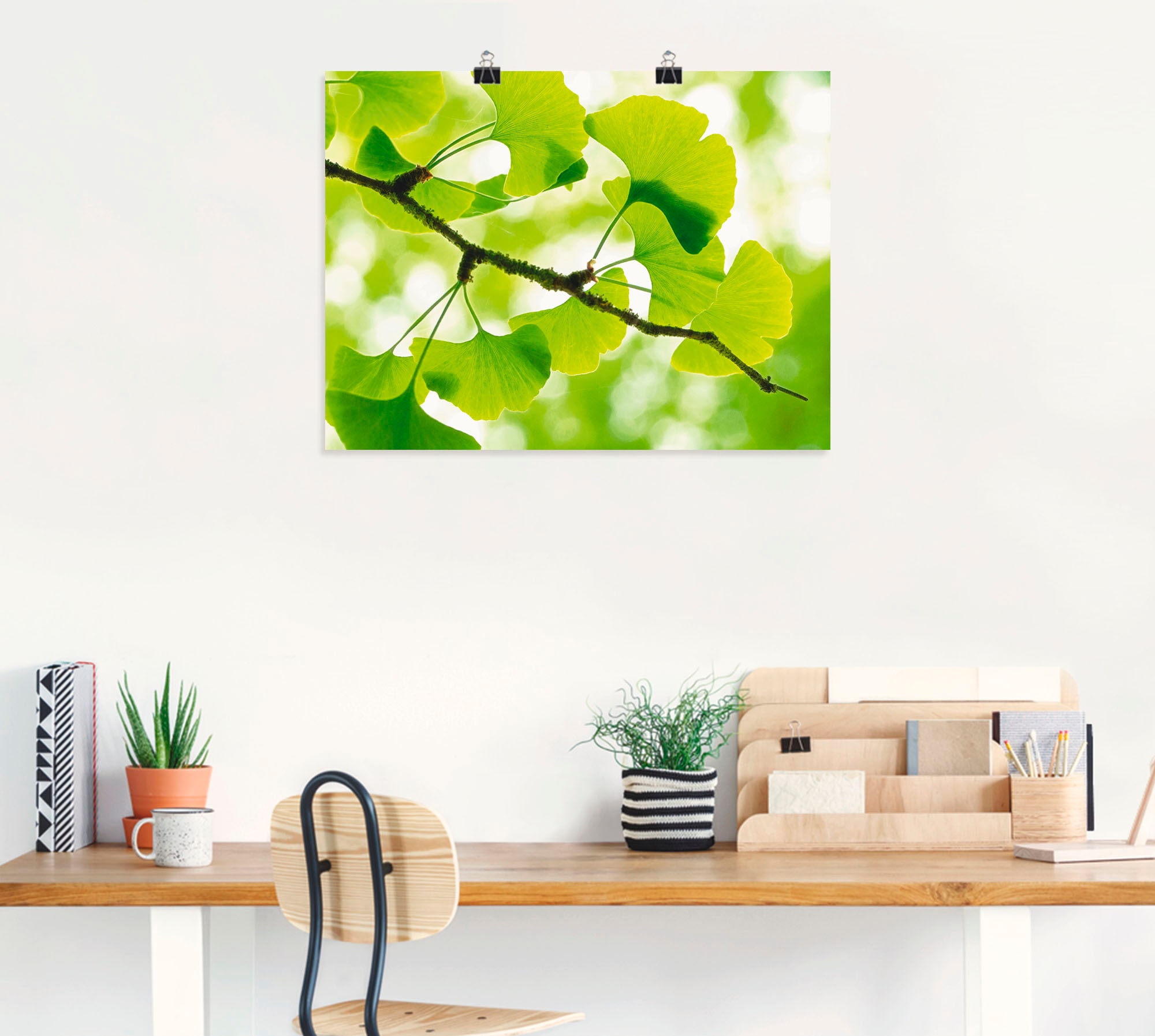 Artland Wandbild »Ginkgo« Blätter 1 Stk. tlg. als Leinwandbild, Poster in verschied. Größen