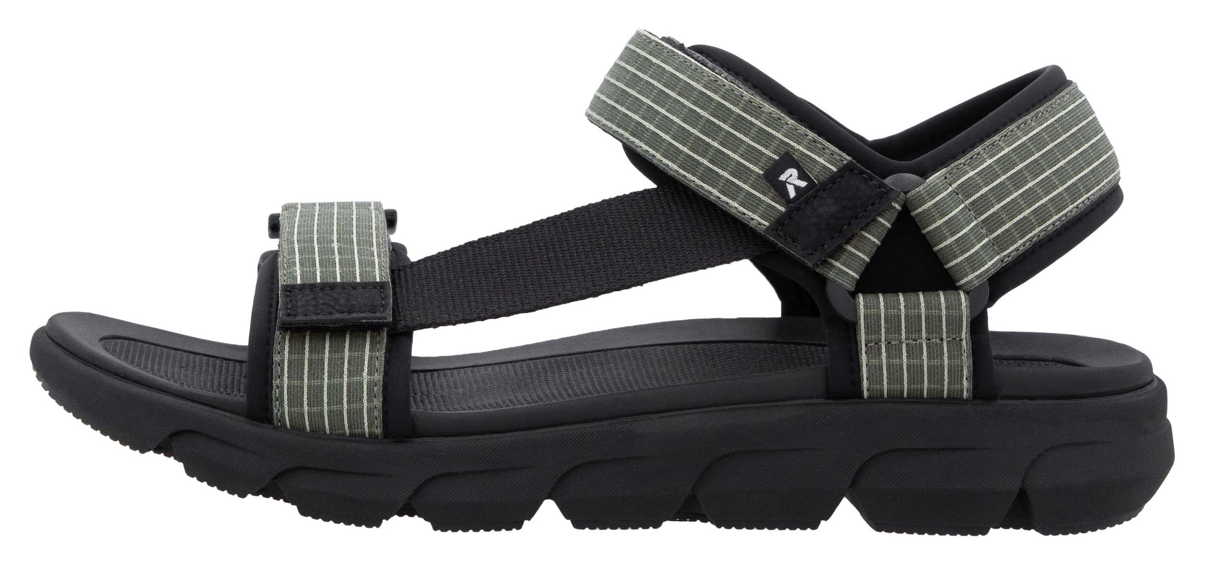RIEKER Sport Sandale »Orlando«  Outdoorsandale, Sommerschuh, Maschinenwäsche, mit weichem Fußbett