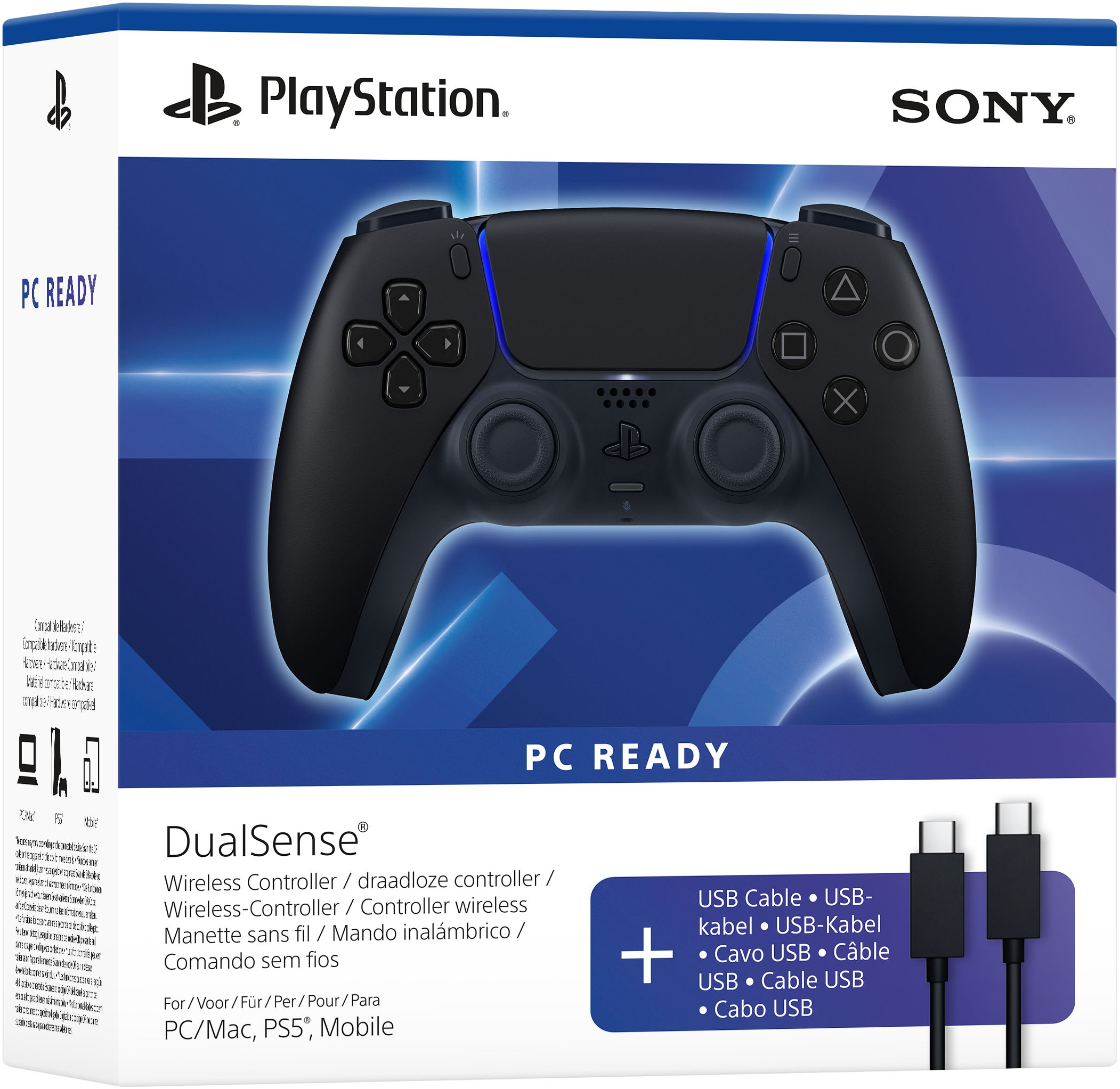 PlayStation 5 PlayStation 5-Controller »DualSense® Wireless-Controller + USB-Kabel für PC«