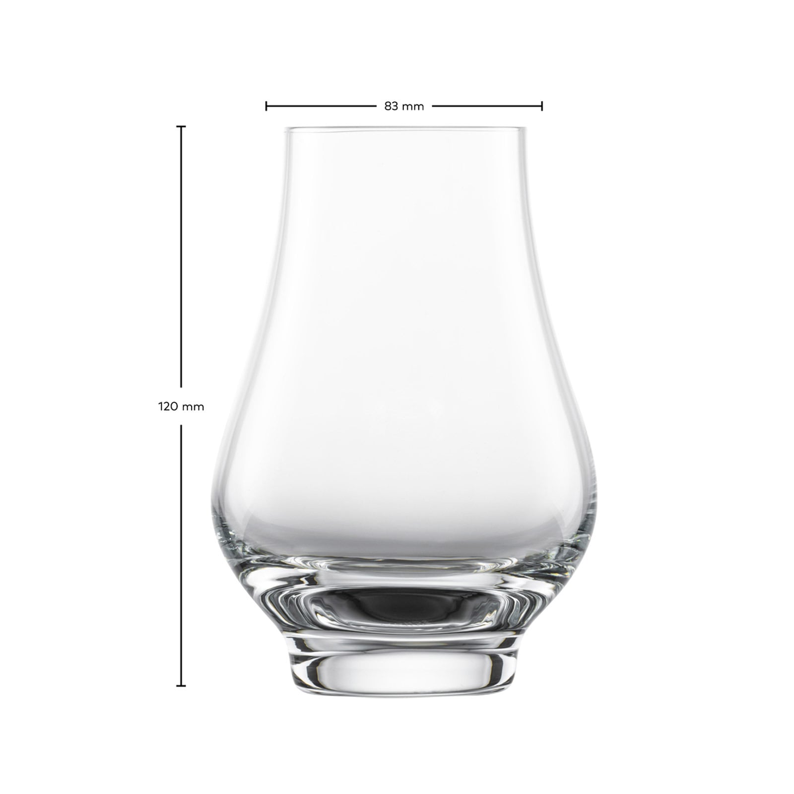 SCHOTT-ZWIESEL Whiskyglas »Whisky Nosing Gläser Bar Special 322 ml 4er Set transparent«