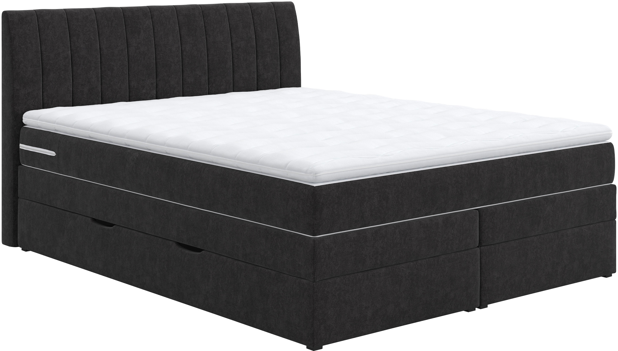 COTTA Boxspringbett »Shark inkl. Bettkasten und Topper«, erhältlich in den Breiten 140x200cm, 160x200cm und 180x200cm