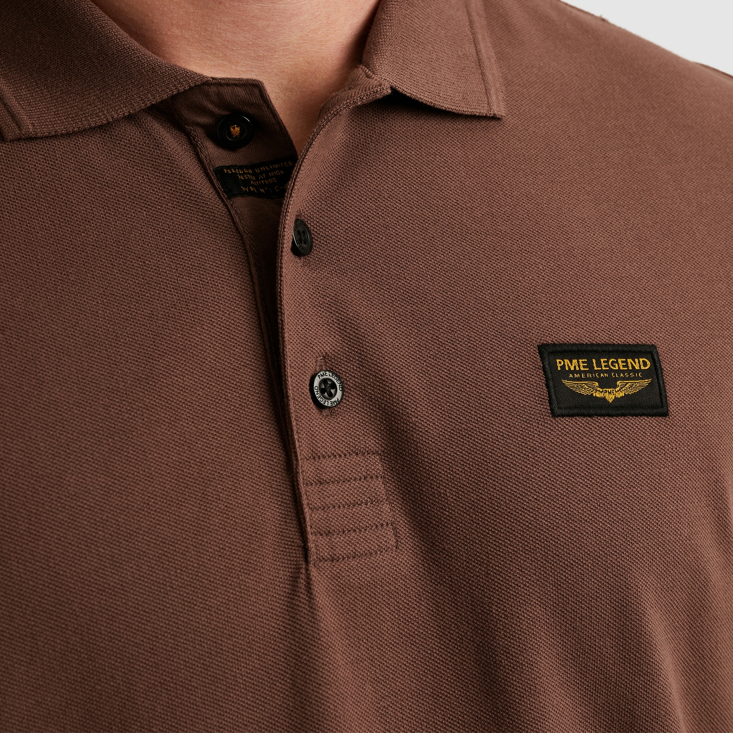PME LEGEND Poloshirt, mit Logostickerei