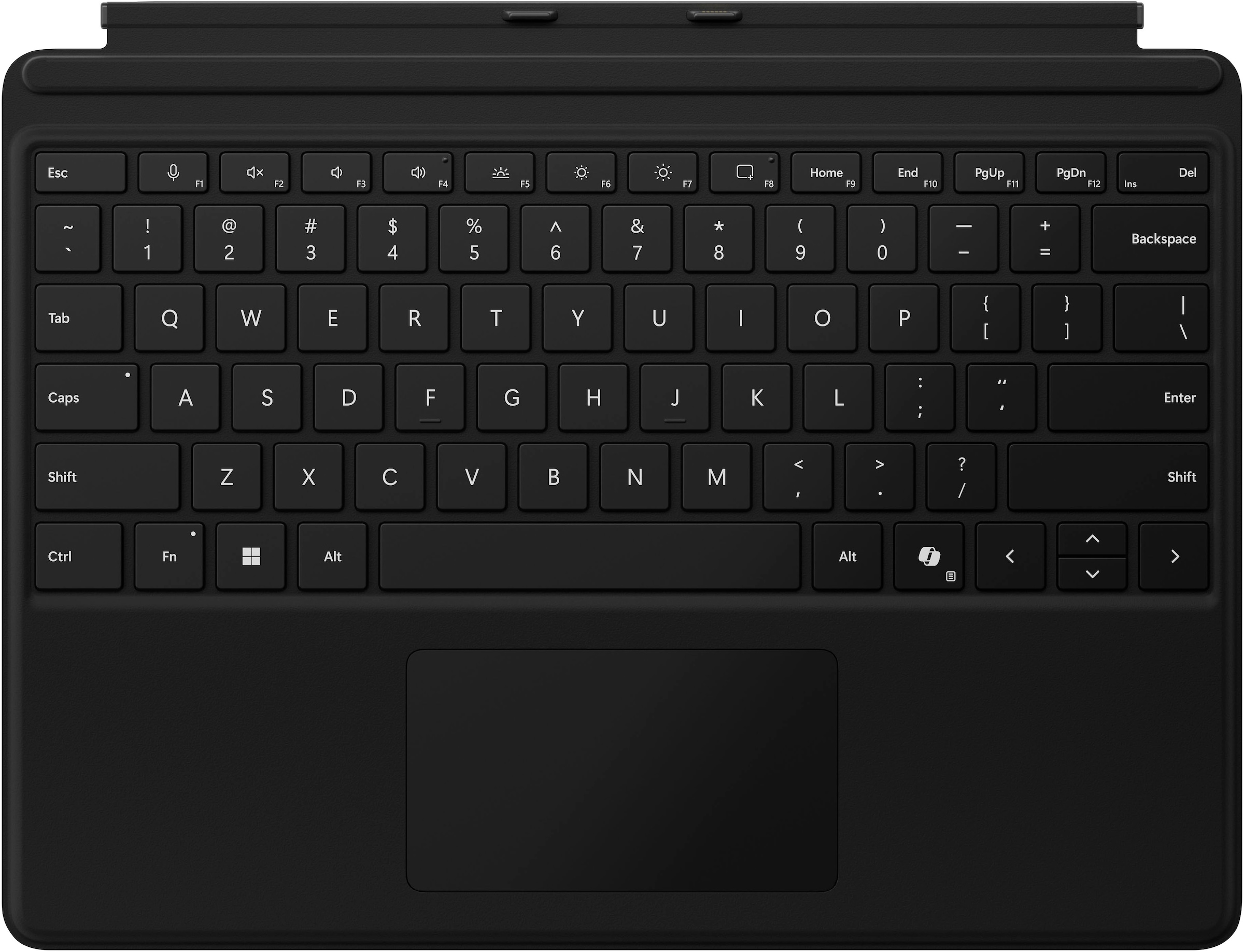 Tastatur mit Touchpad »Surface Pro Signature Keyboard mit Fingerabdruckleser«,...
