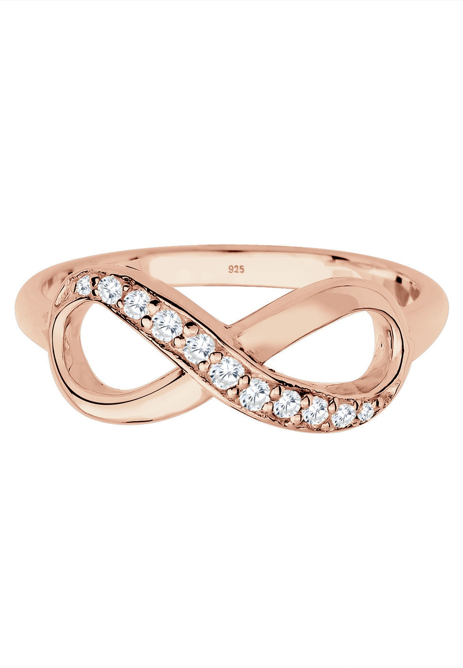 Elli Silberring »Ring Infinity Zirkonia Eye Catcher 925 Sterling Silber«