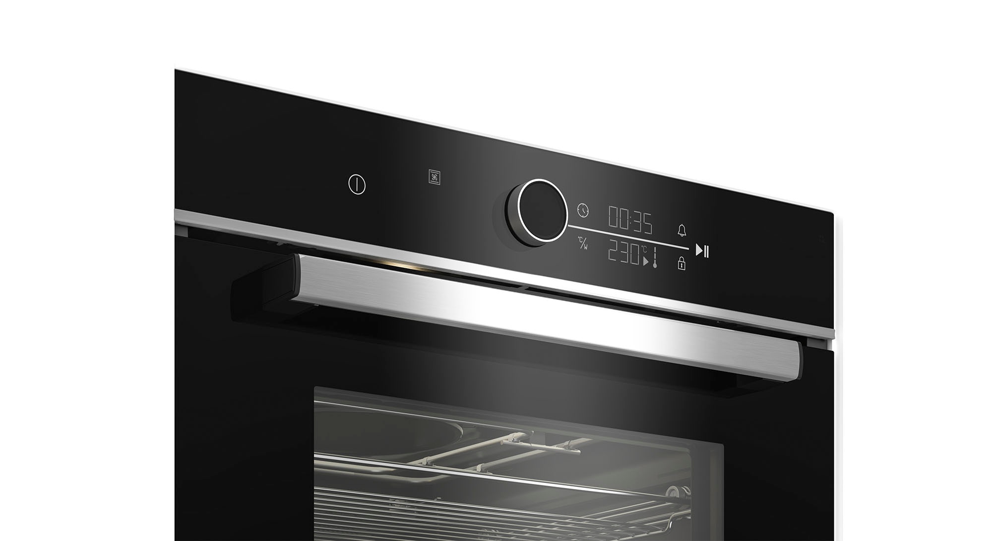 BEKO Backofen mit Mikrowelle  »BBCW13400X 775808921«, mit Teleskopauszug nachrüstbar