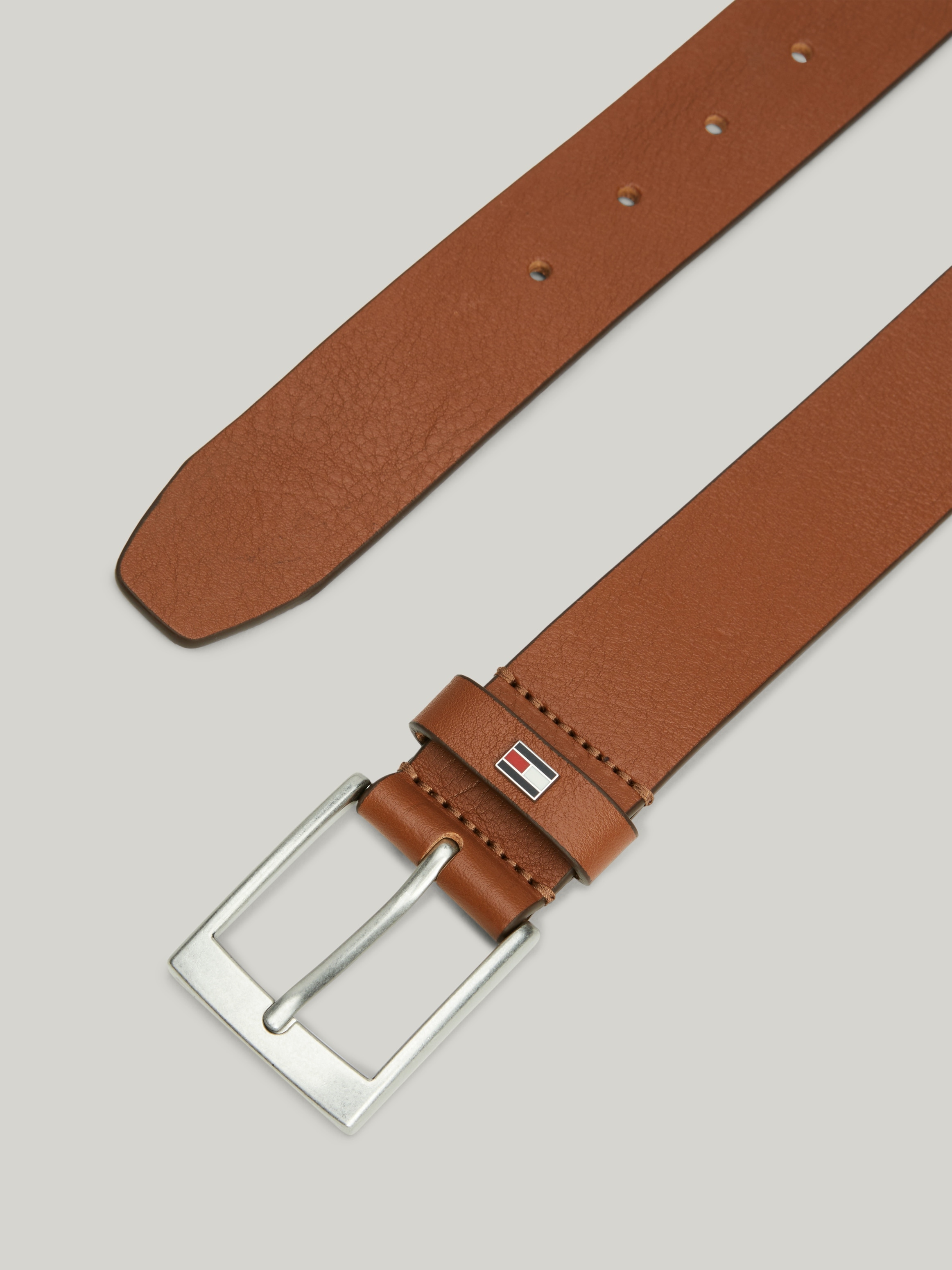 Tommy Hilfiger Ledergürtel »Adan New Leather 3,5cm«, mit Logoprägung
