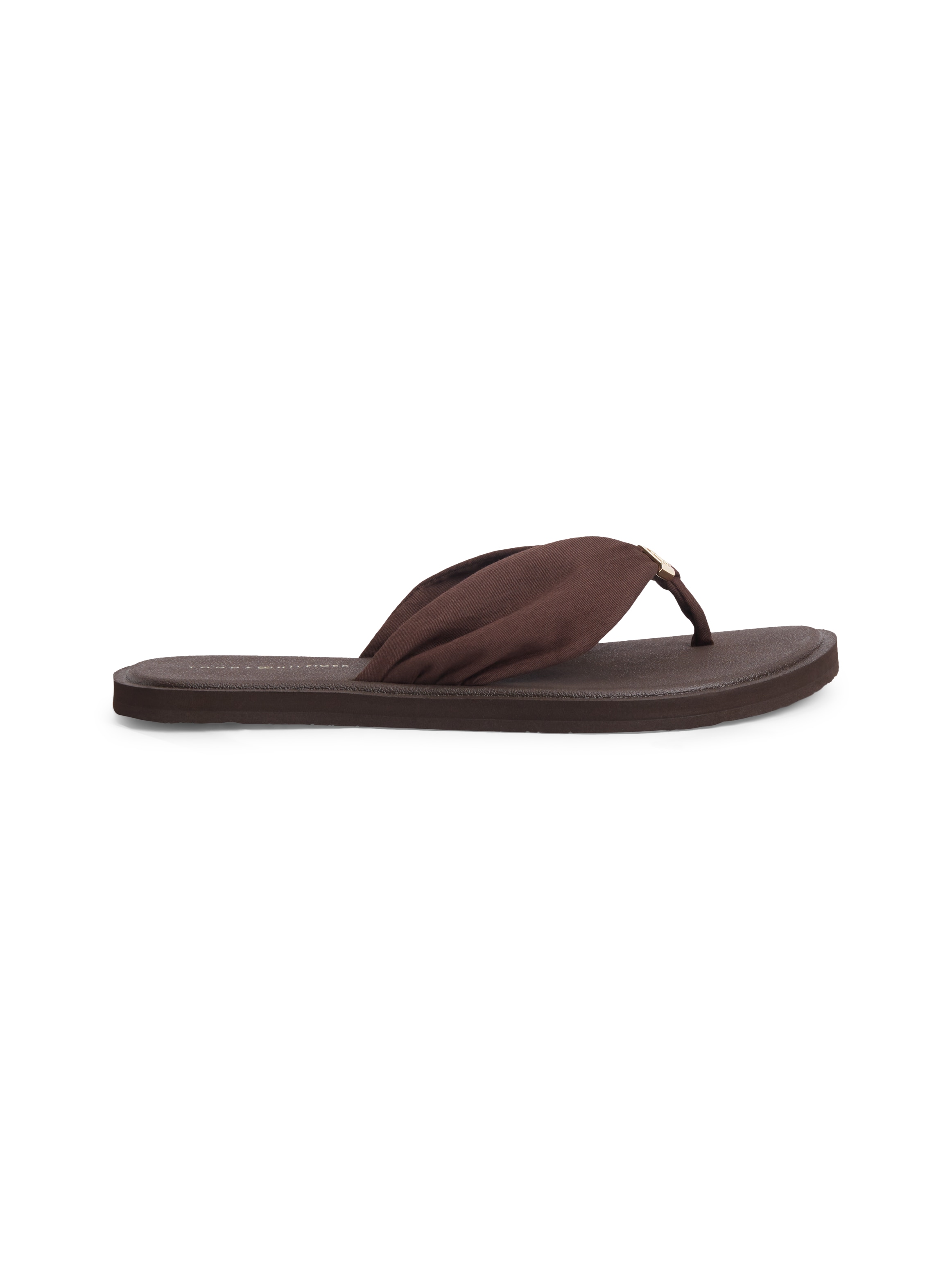 Tommy Hilfiger Zehentrenner »TH SCANDI SOFT SUMMER SANDAL«  Sommerschuh, Strandschuh mit Schmuckelement