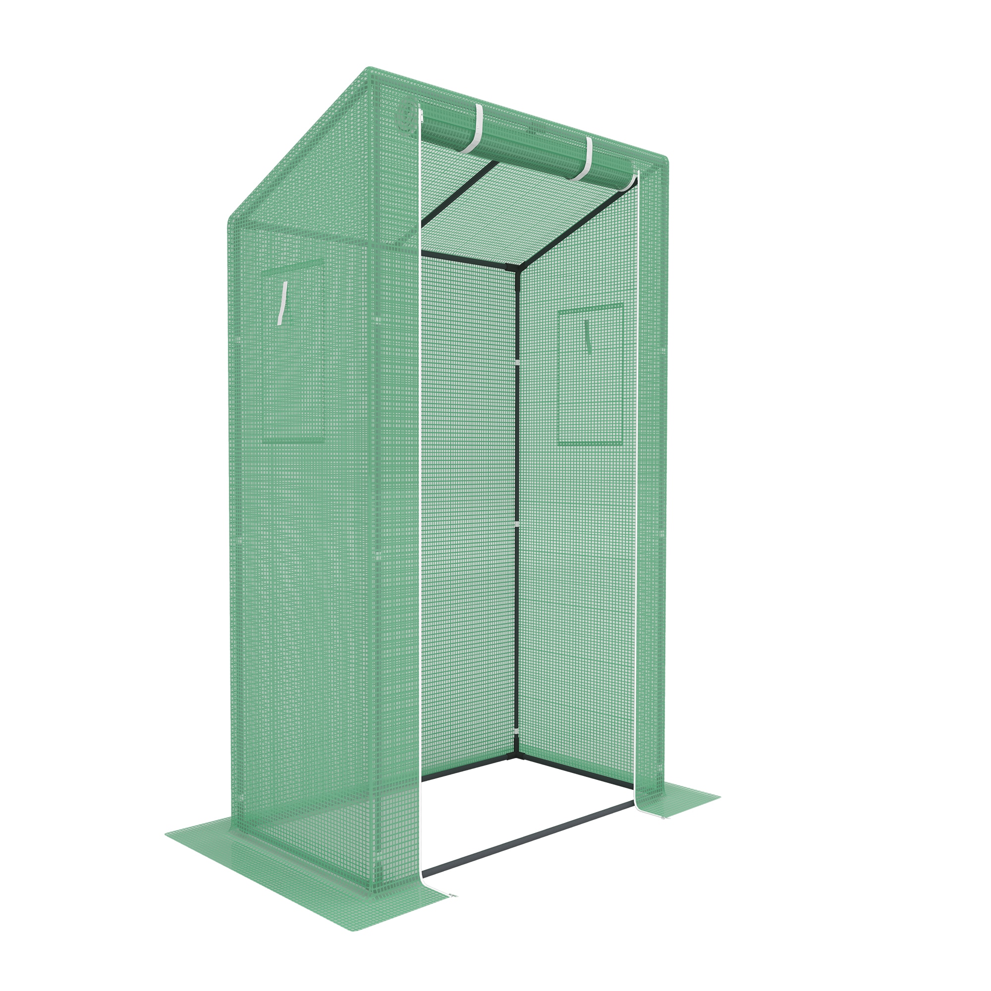 KONIFERA Foliengewächshaus »HF91« BxTxH: 110x60x174/158 cm