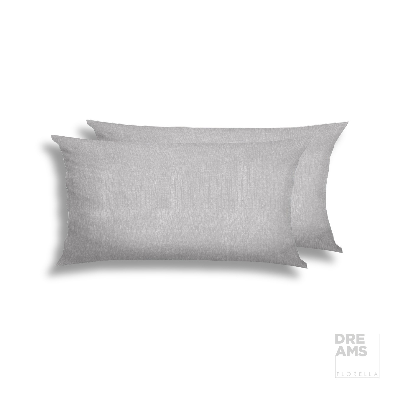 Florella Kissenbezüge »Bree, Edel Satin, 100 % Baumwolle«, (2 St.), Doppelpack, passend für 2 Kissen 40 x 80 cm