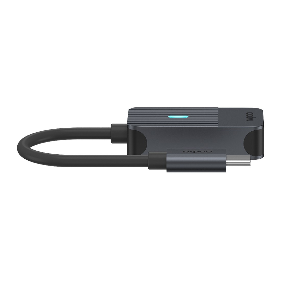 Rapoo USB-Adapter »UCA-1005 USB-C Adapter, USB-C auf DisplayPort, Grau«, USB-C zu DisplayPort, 15 cm