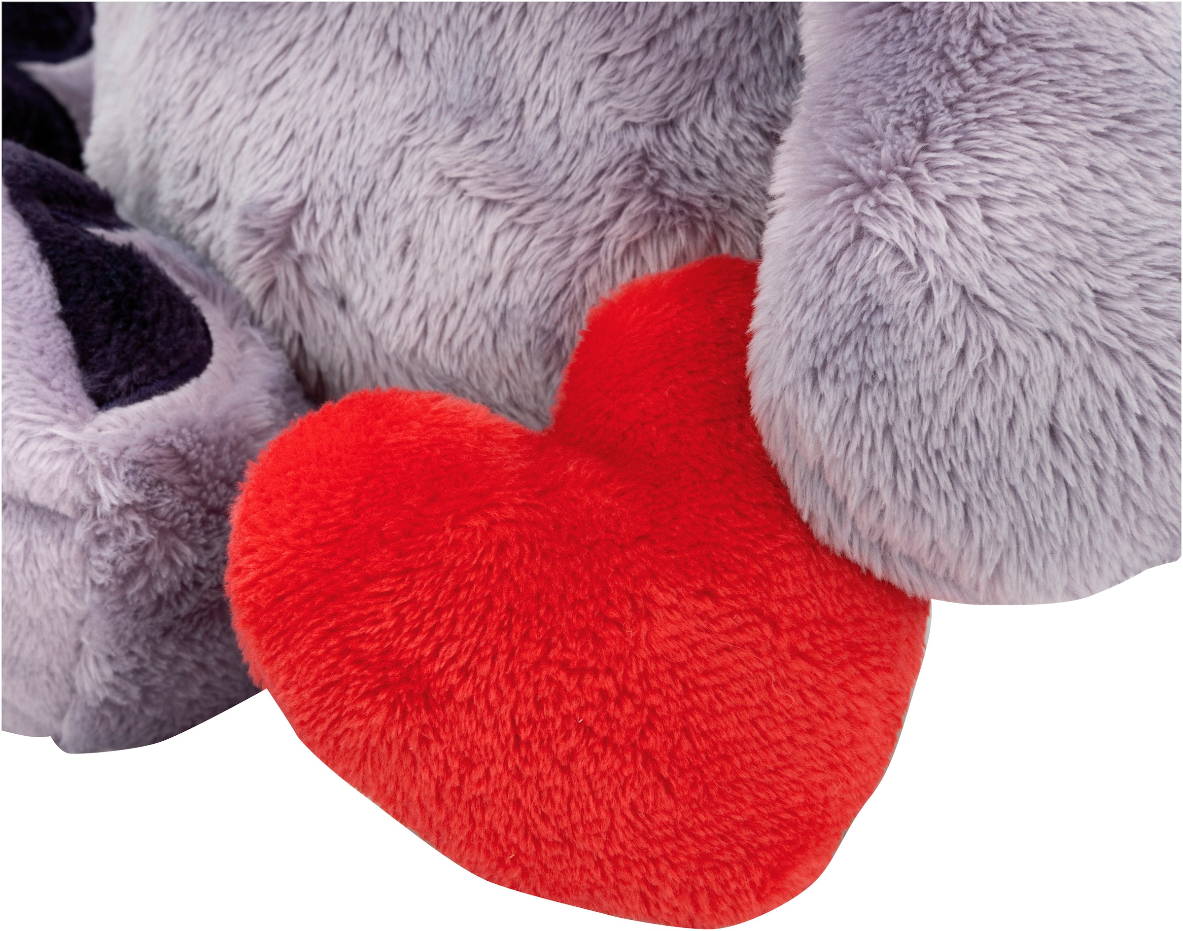 Nici Kuscheltier »Love, Elefant mit Magnet Herz dunkelgrau, 32 cm«