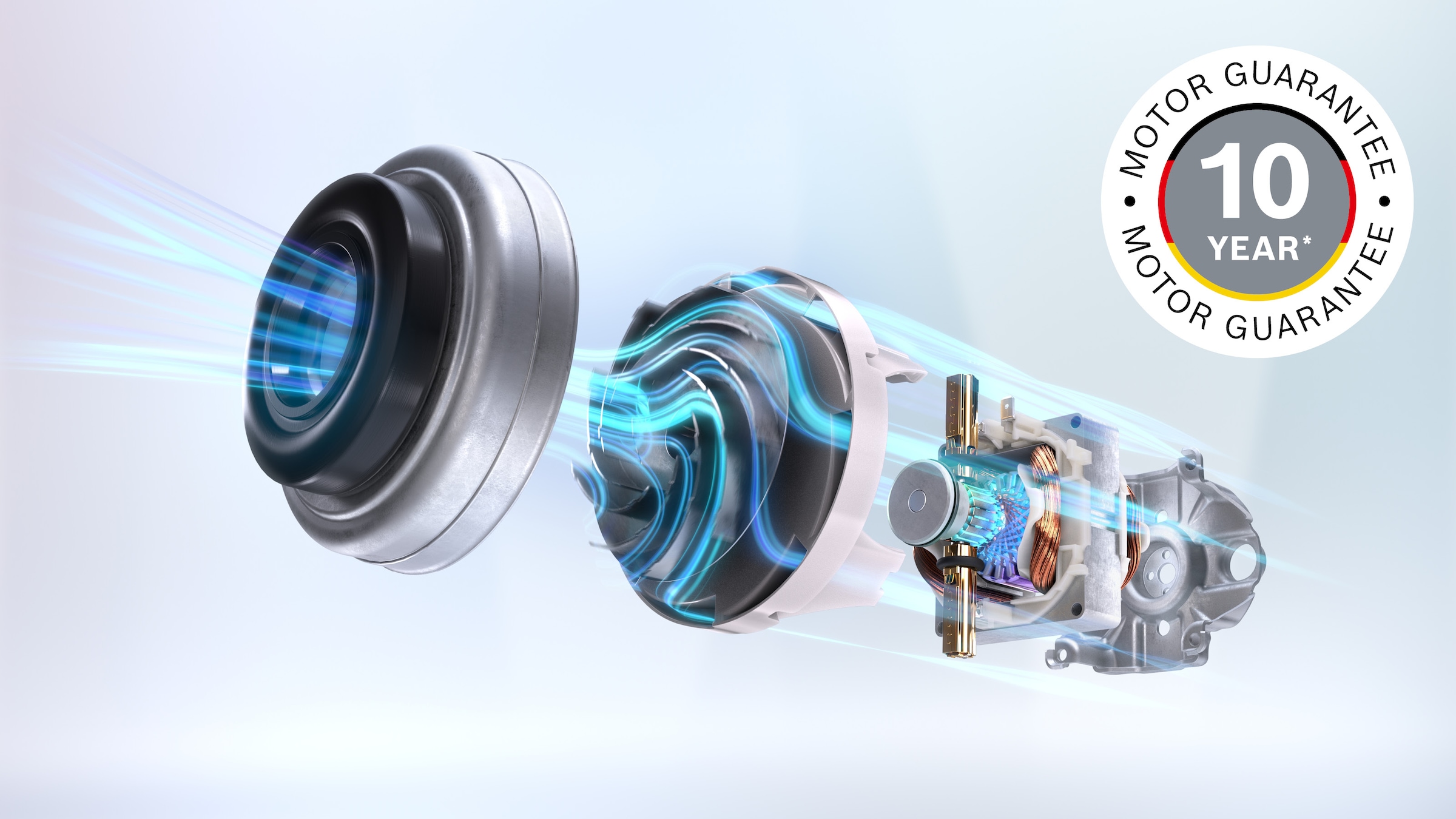 BOSCH Bodenstaubsauger »Serie 8 ProSilence BGB75XSIL, Hygiene-Filter, 10 Jahre Motorgarantie«, 650 W, mit Beutel, Hartbodendüse, XXL-Polsterdüse, langes Kabel, leise, weiß