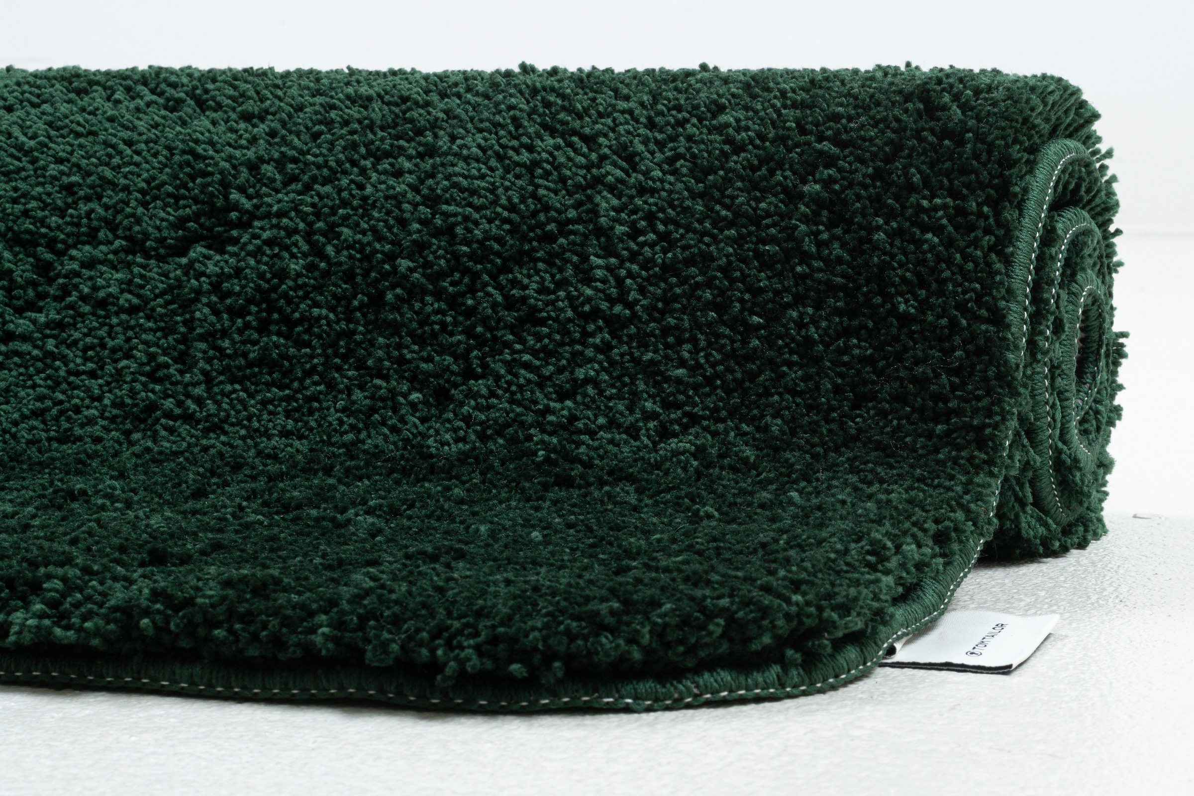 TOM TAILOR HOME Badematte »Cozy Bath UNI« Höhe 27 mm rutschhemmend beschichtet fußbodenheizungsgeeignet Badteppich, Uni Farben, rechteckig, rund und oval erhältlich