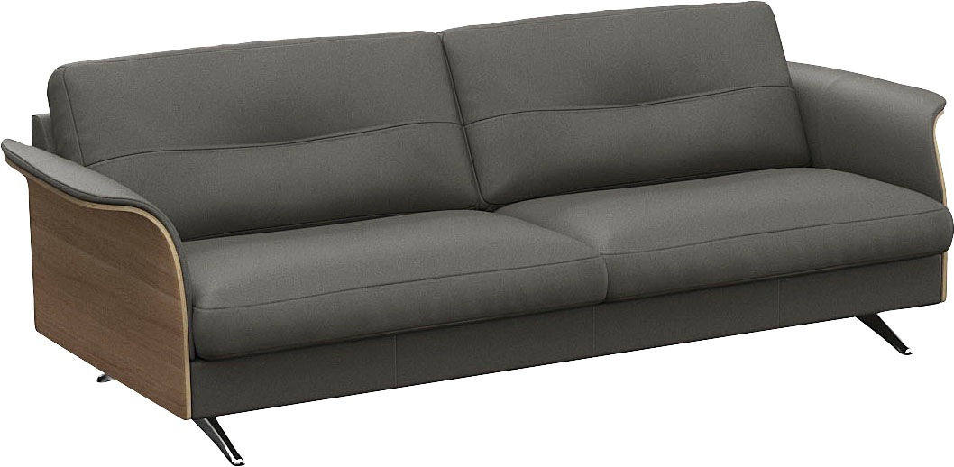 FLEXLUX 3-Sitzer »Glow, super bequem durch hochwertigem Sitzaufbau mit Federkern«, Modernes skandinavisches Design