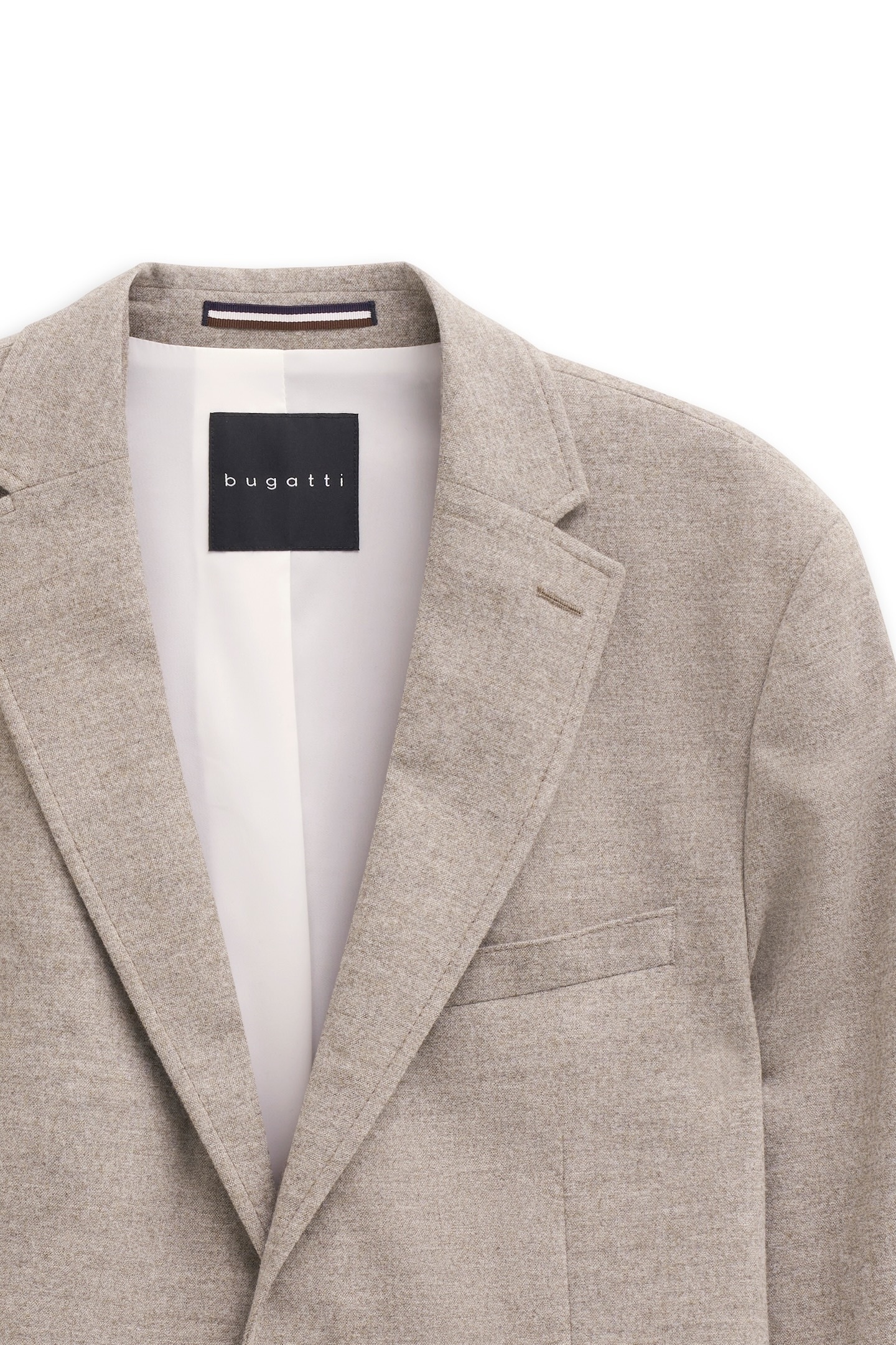 bugatti Anzugsakko »Modern Fit« mit Reverskragen aus einem Wolle-Mix