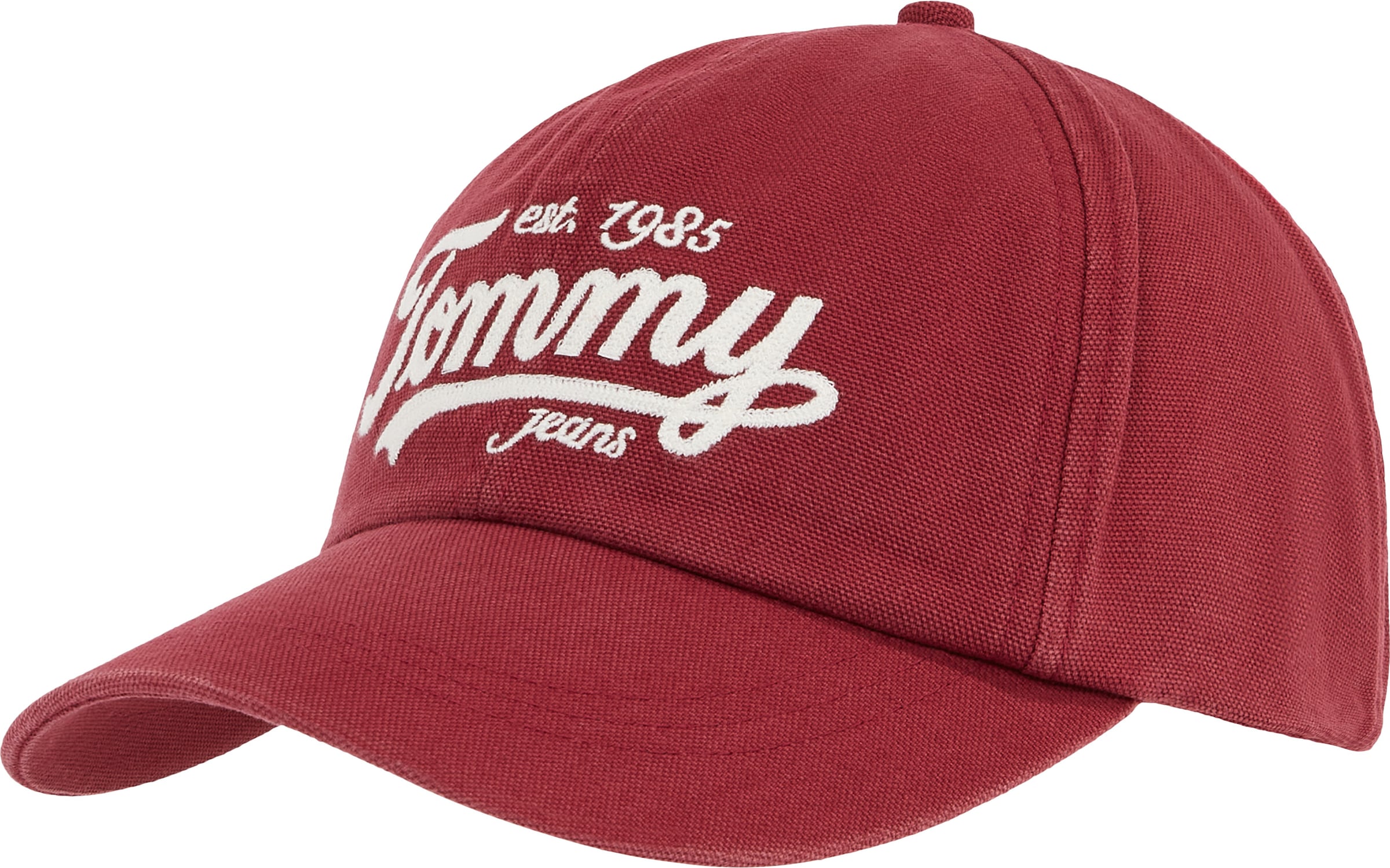 Tommy Jeans Baseball Cap »TJM ARCHIVE SCRIPT CAP«, Mit festem Schirm
