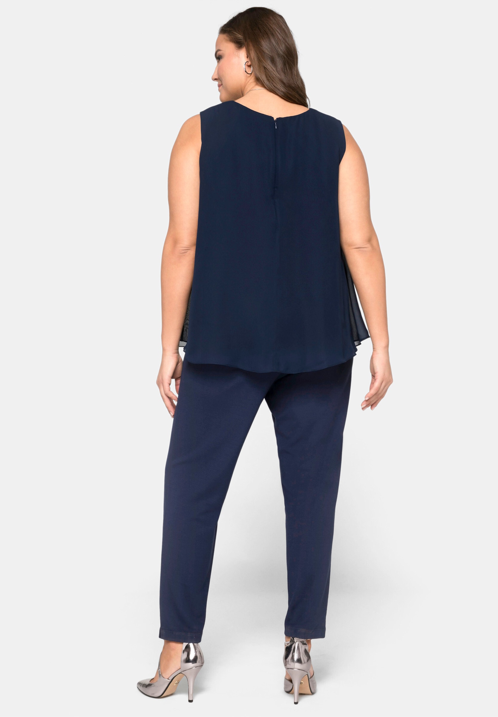 Sheego Jumpsuit »Jumpsuit Jumpsuit im Lagenlook« im Lagenlook