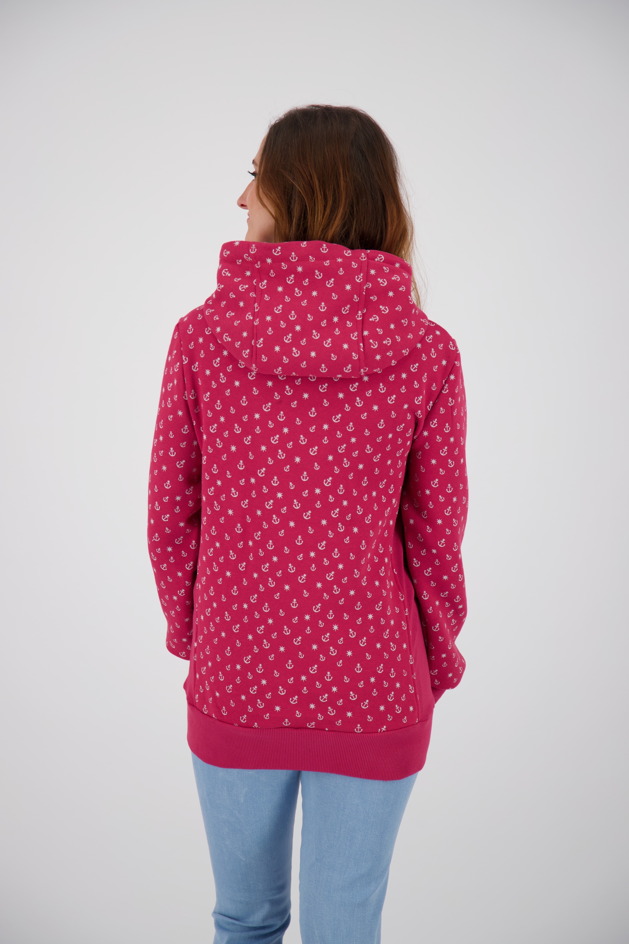 DEPROC Active Kapuzensweatshirt »ANCHORAGE Women«, in lässigem Oversized-Schnitt