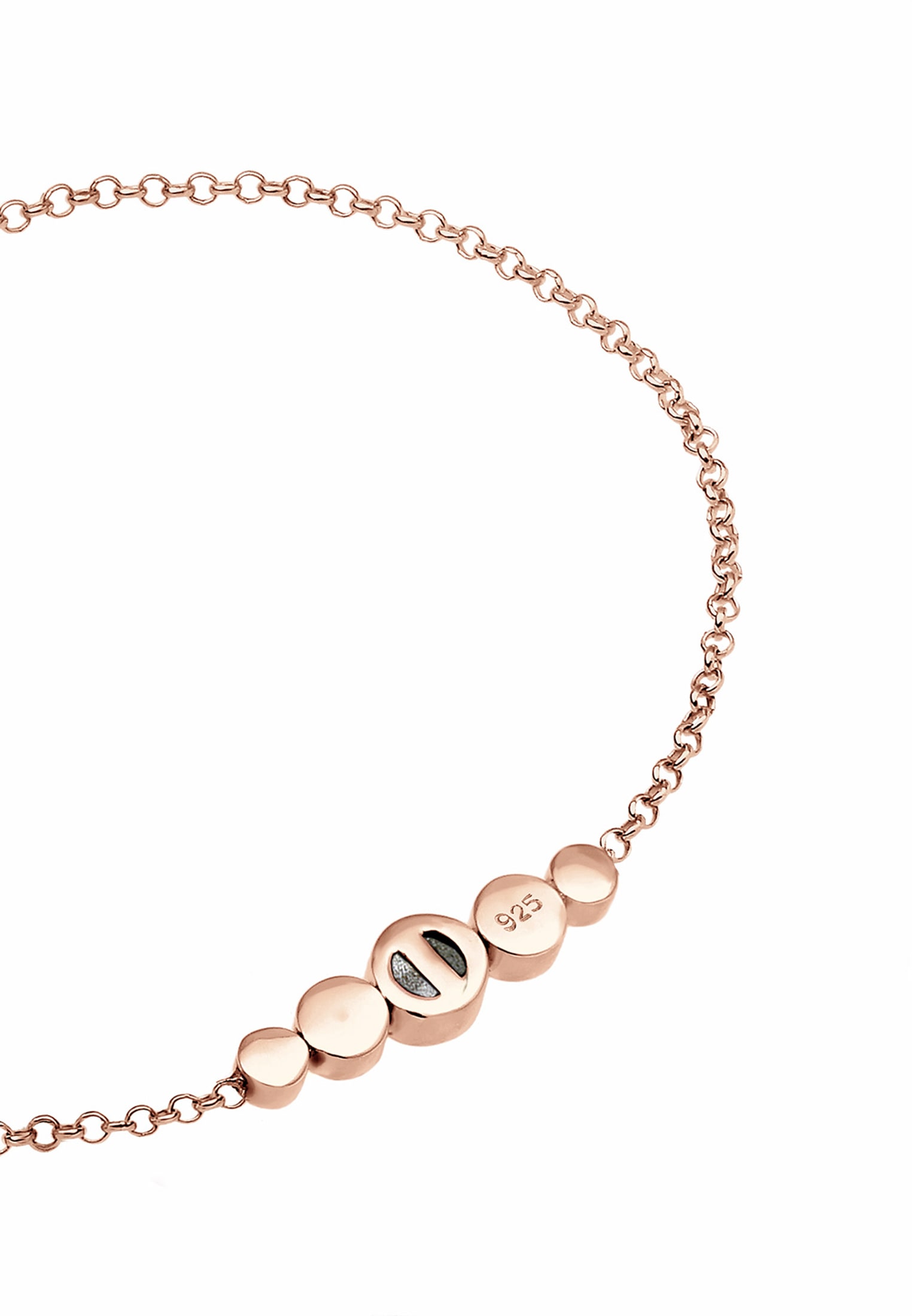 Elli Armkette »Armband Elli Armband Basic Kristalle 925 Silber rosé«
