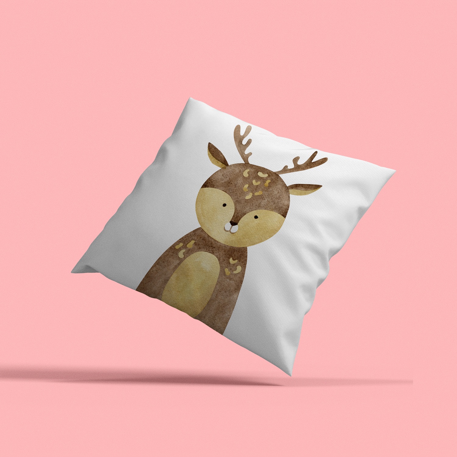 queence Dekokissen »Wildtierbaby«, Kissenhülle mit HD Premium Druck, geruchsneutral, 40x40cm