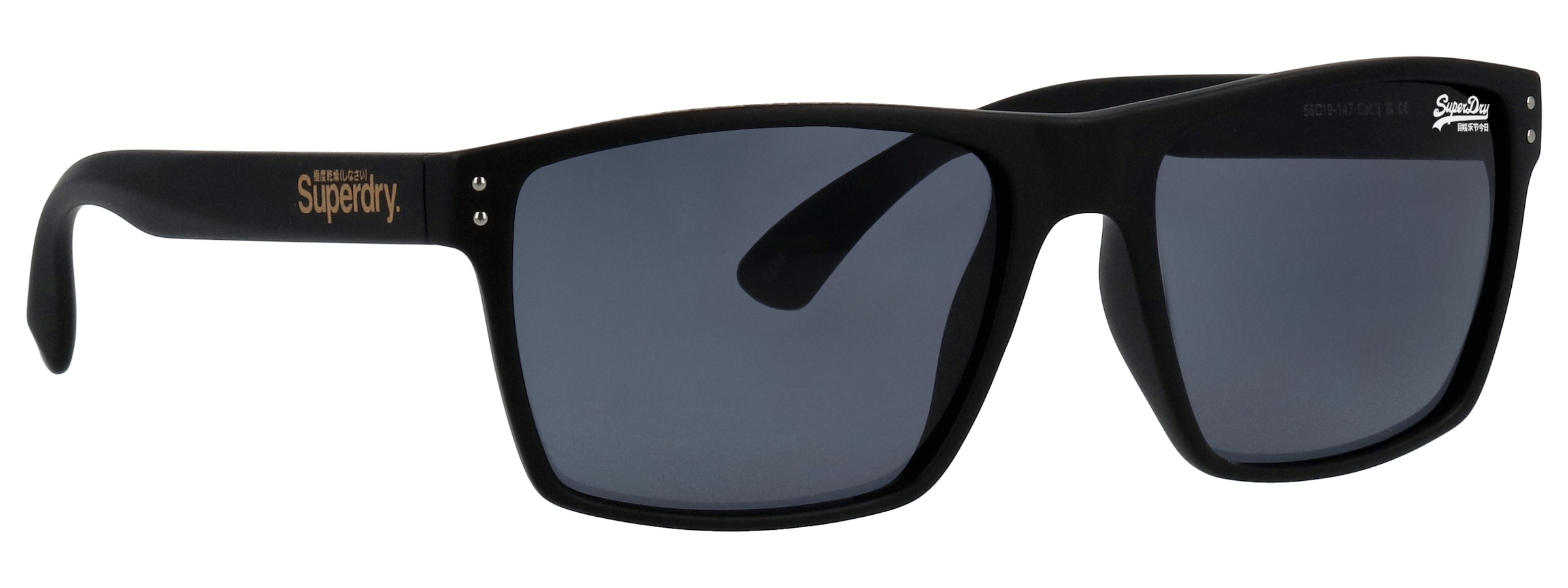 Superdry Sonnenbrille »Modell 996054« Form Karree/Eckig, Logoschriftzug auf Bügel, Injectionfassung