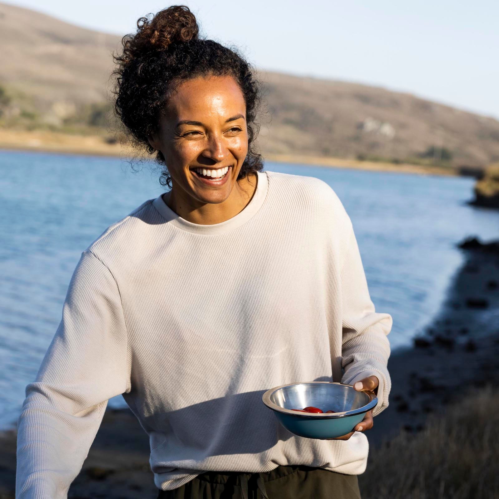 Hydro Flask Schale »Camp Bowl Birch« 1 Stk. aus Edelstahl 2-schichtige Außenkonstruktion reduziert die Temperaturübertragung