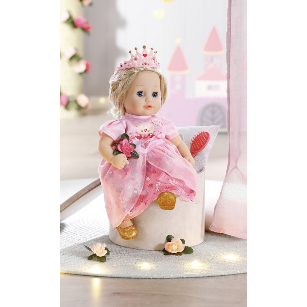 Baby Annabell Babypuppe »Little Sweet Princess, 36 cm«, mit Schlafaugen und Sound