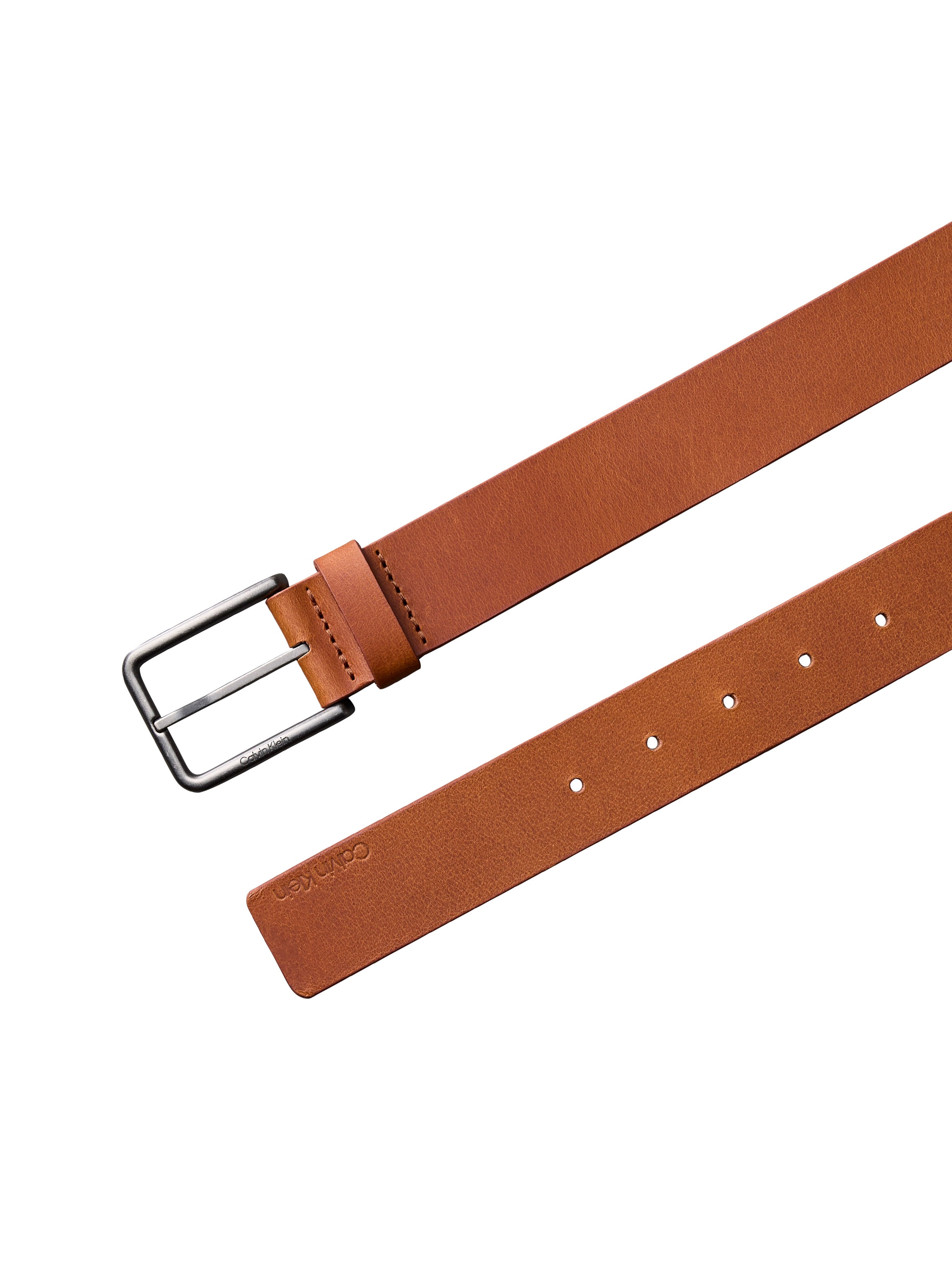 Calvin Klein Ledergürtel »WARMTH BUCKLE« Größenverstellbar