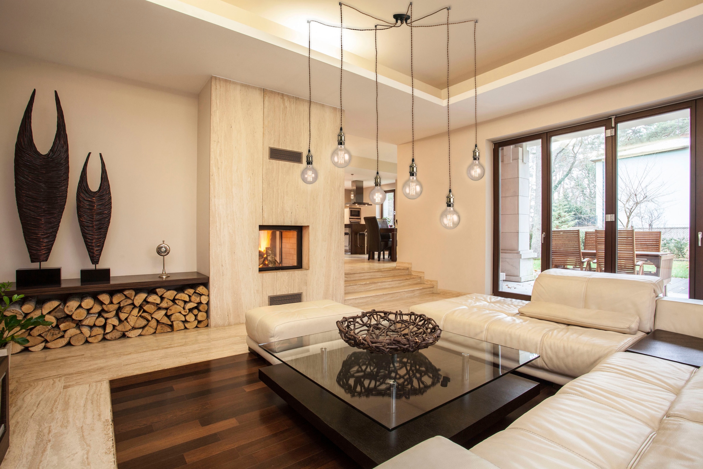 ECO-LIGHT Deckenleuchte »Groove«, Leuchtmittel E27 | ohne Leuchtmittel