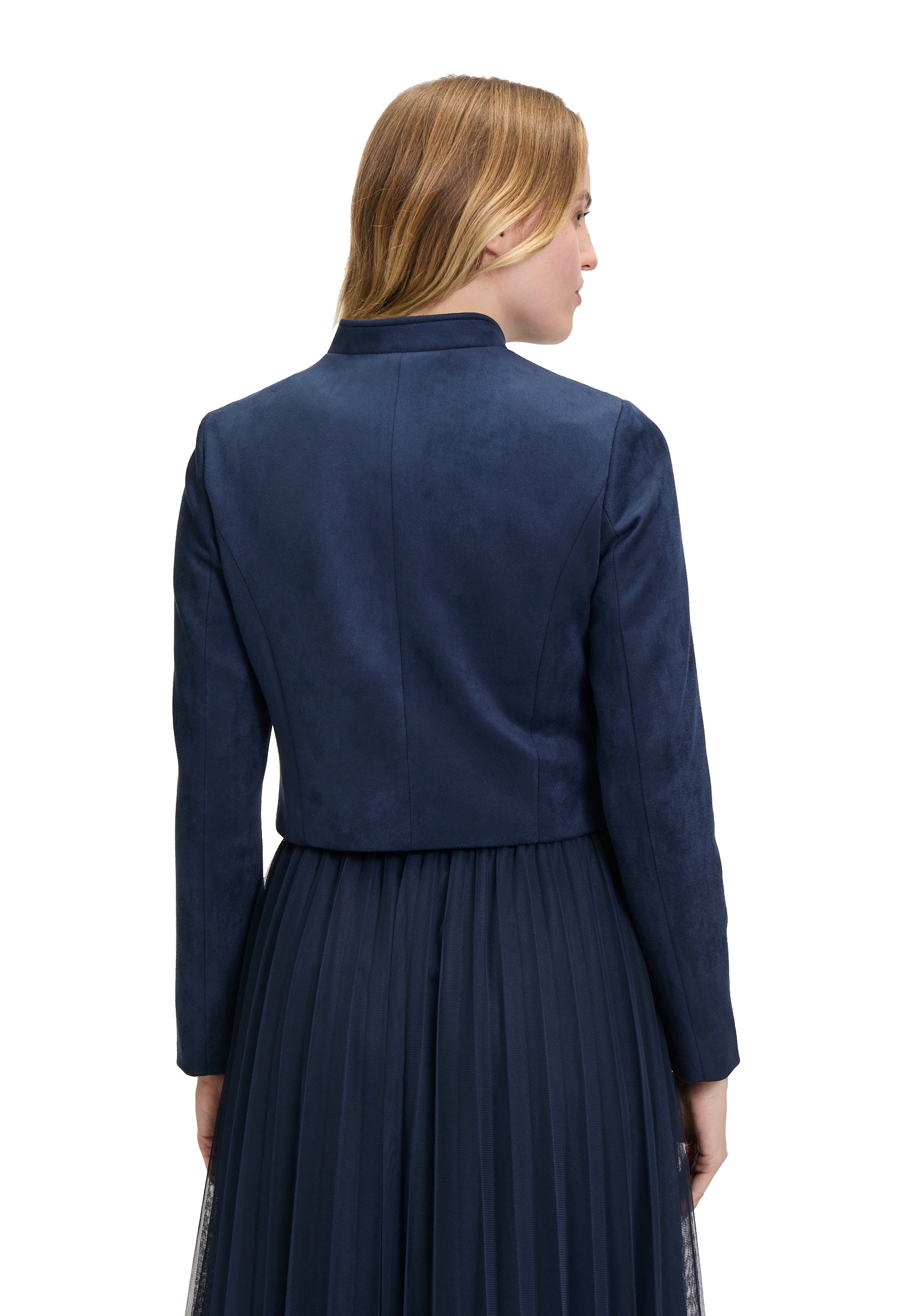 Betty&Co Jackenblazer »Bikerjacke mit Stehkragen«