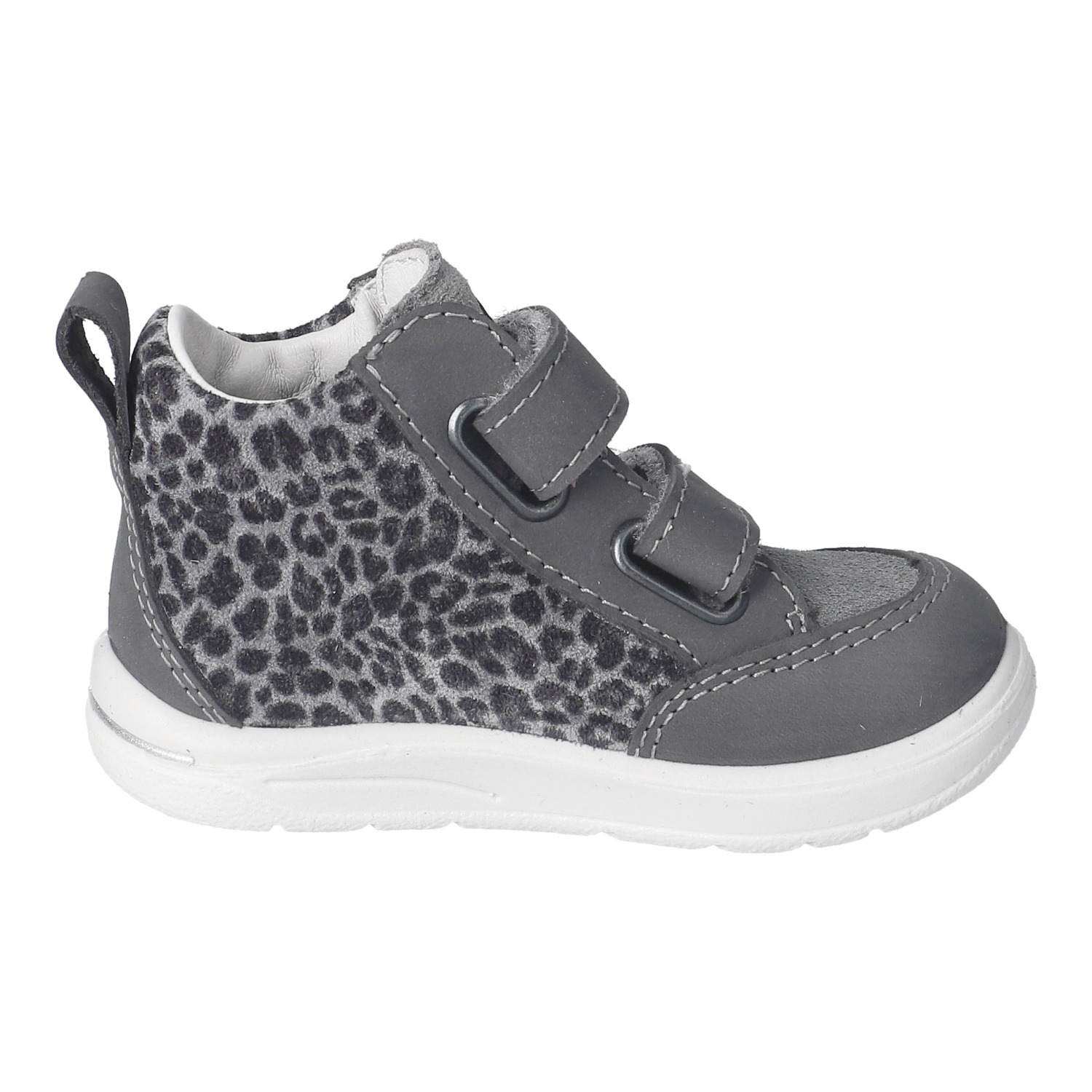PEPINO by RICOSTA Sneaker »LIA, WMS: mittel«  Klettschuh, Babyschuh mit Kontrastbesatz, Größenschablone zum Download
