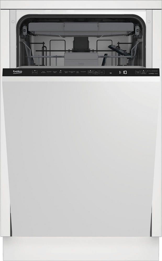 BEKO vollintegrierbarer Geschirrspüler »BDIS38120Q 7641701635« 11 Maßgedecke Doppelt gut organisiert – inklusive Besteckschublade und Besteckkorb