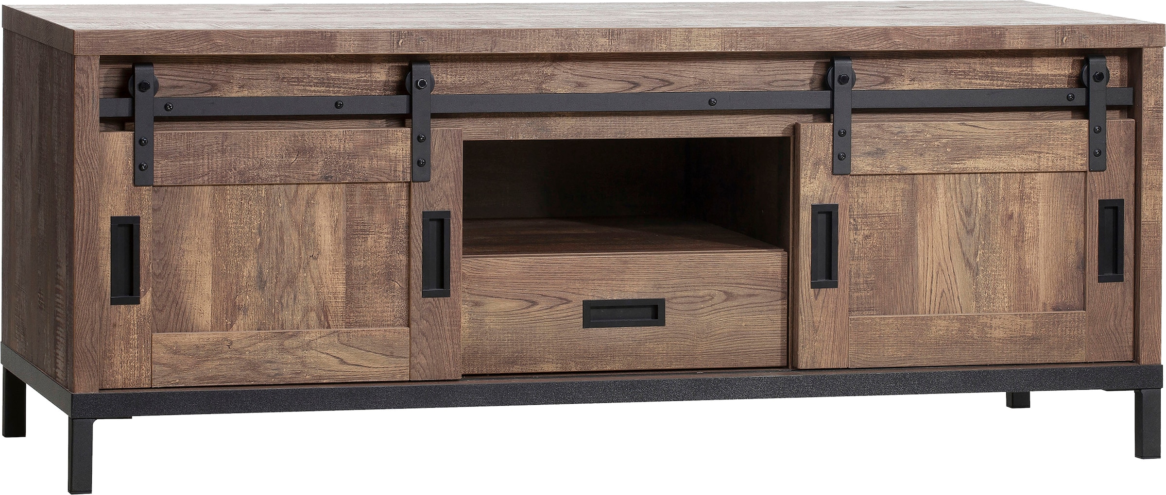 OMG Design TV-Schrank »Stanley Lowboard«, mit Schiebetür, Breite 120 cm, in zwei Breiten