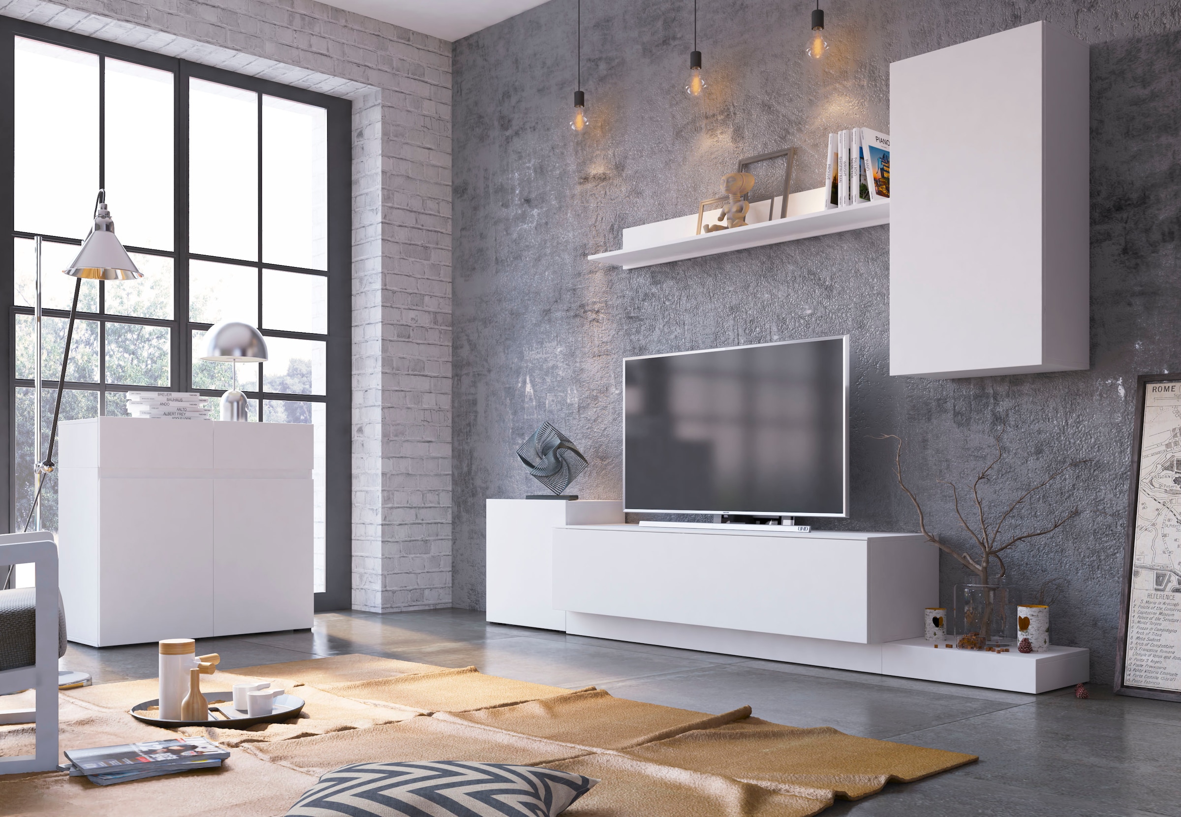 Home affaire Wohnwand »Rimini« Set, 4 Stk. tlg.