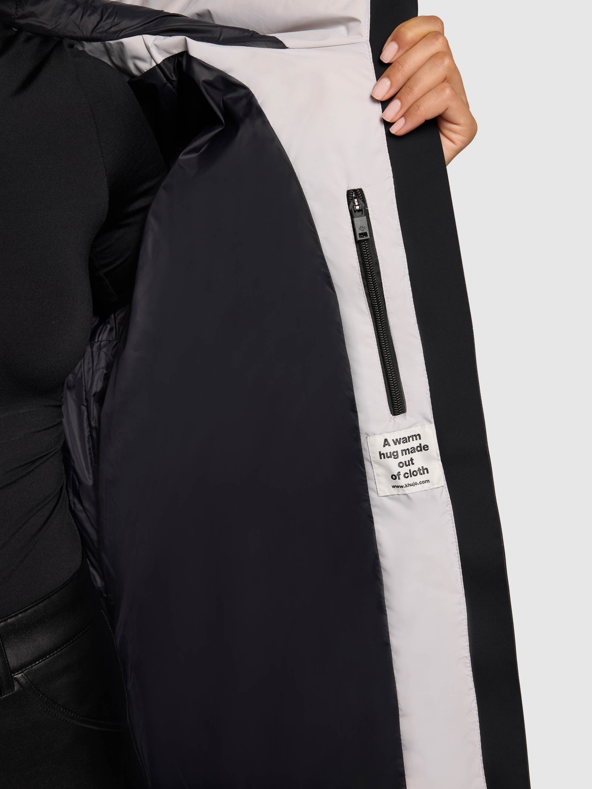 khujo Steppjacke »ELLIS«, mit Kapuze