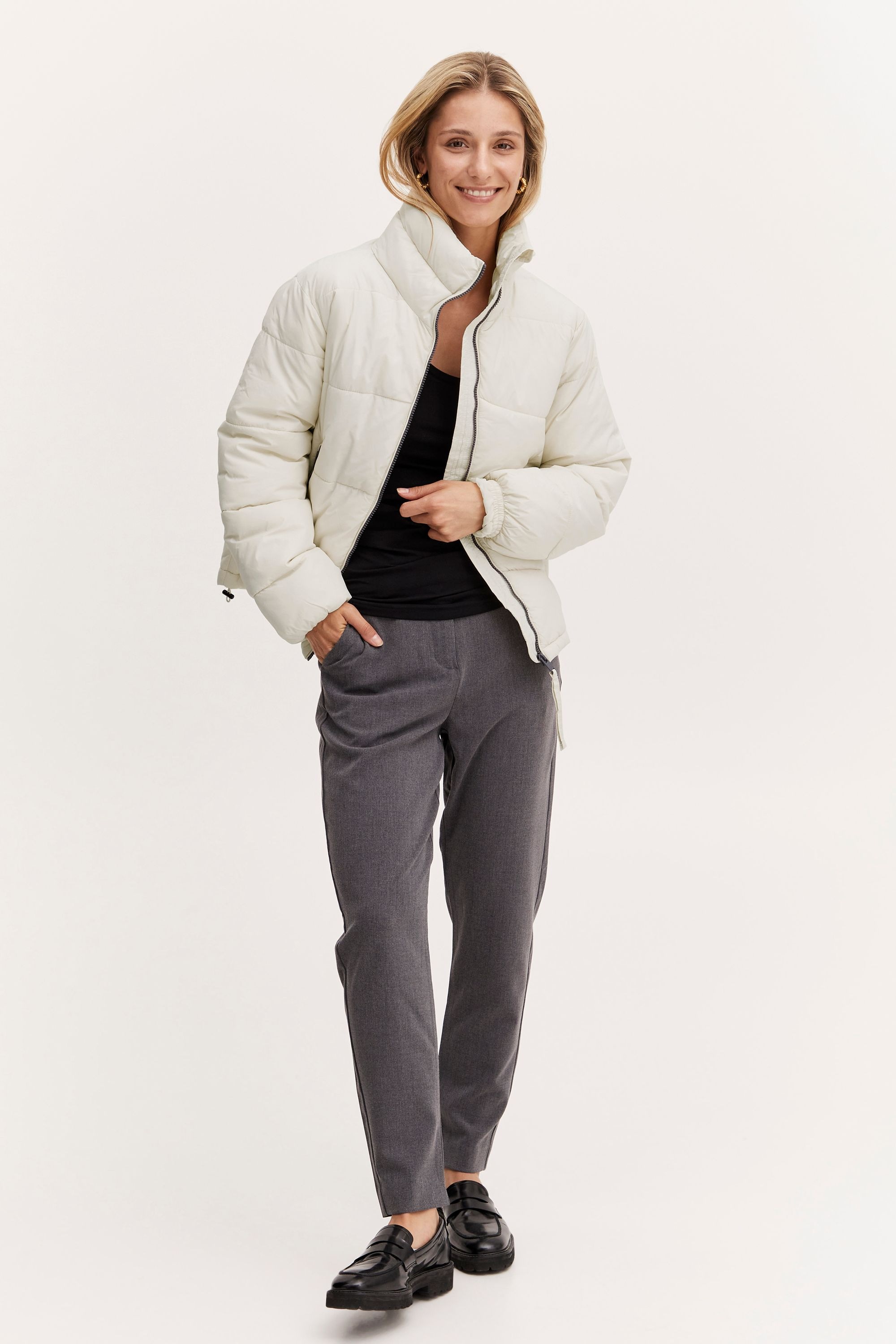 b.young Steppjacke »Steppjacke BYDomina«, ohne Kapuze