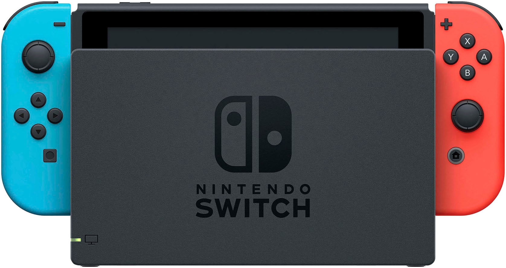 Nintendo Switch Konsolen-Set »Switch + Pokemon-Legenden: Z-A« 32 GB Switch r/b neon + Pokemon-Legenden: Z-A